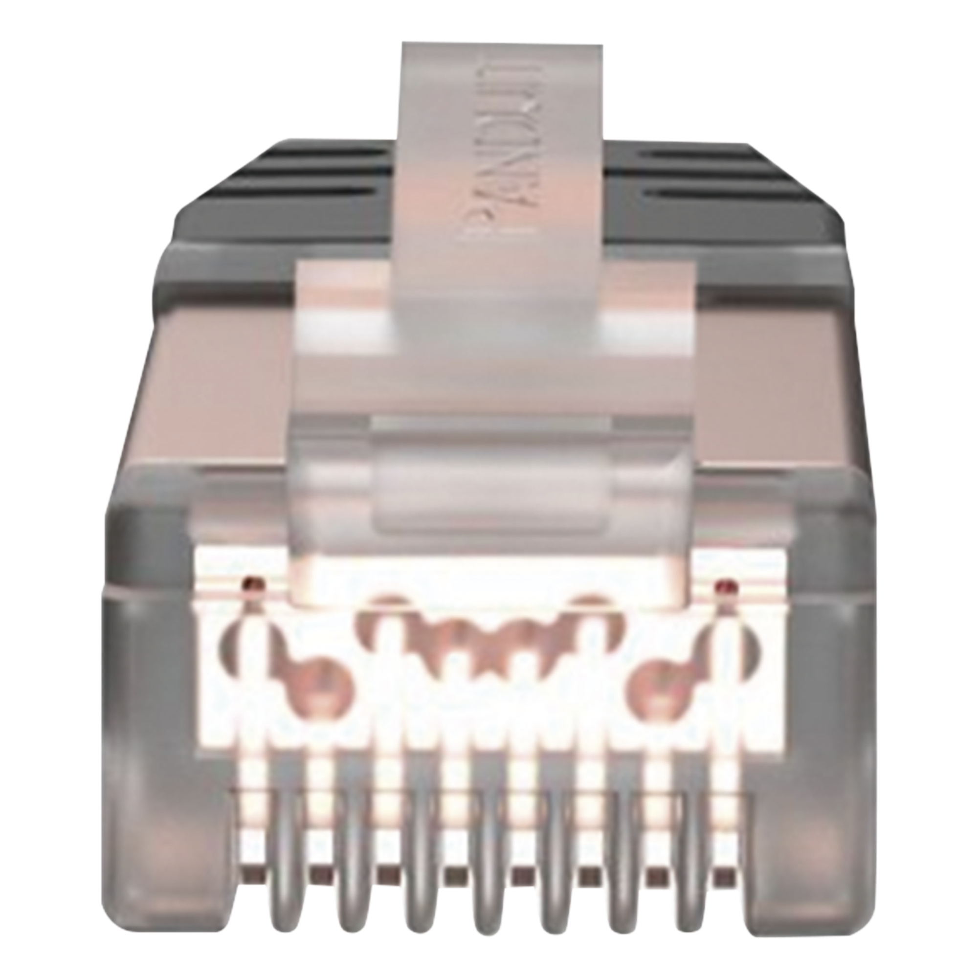 Plug RJ45 Blindado / Cat6A / 8P8C / 23-24 AWG / 50 µm Oro / 100 Piezas