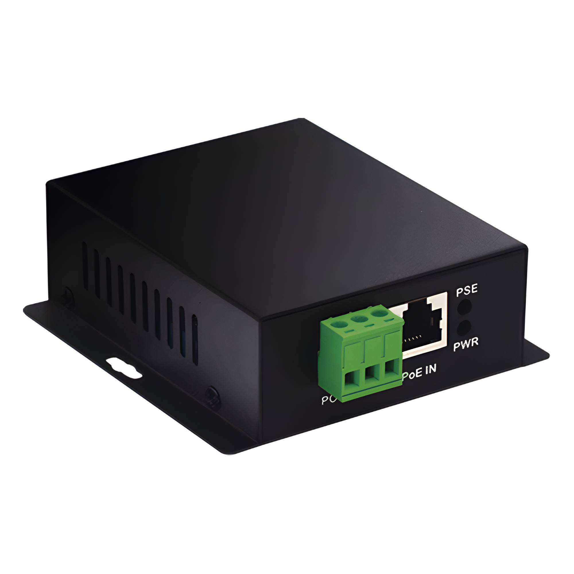 Convertidor PoE Industrial / Entrada 802.3 af/at / Salida PoE Pasivo 24V / Puertos RJ45 100/1000 Mbps / Alcance 100 m (328 ft) / Rango -10 a 70 °C — WI-TEK · SKU WI-POE61-24V