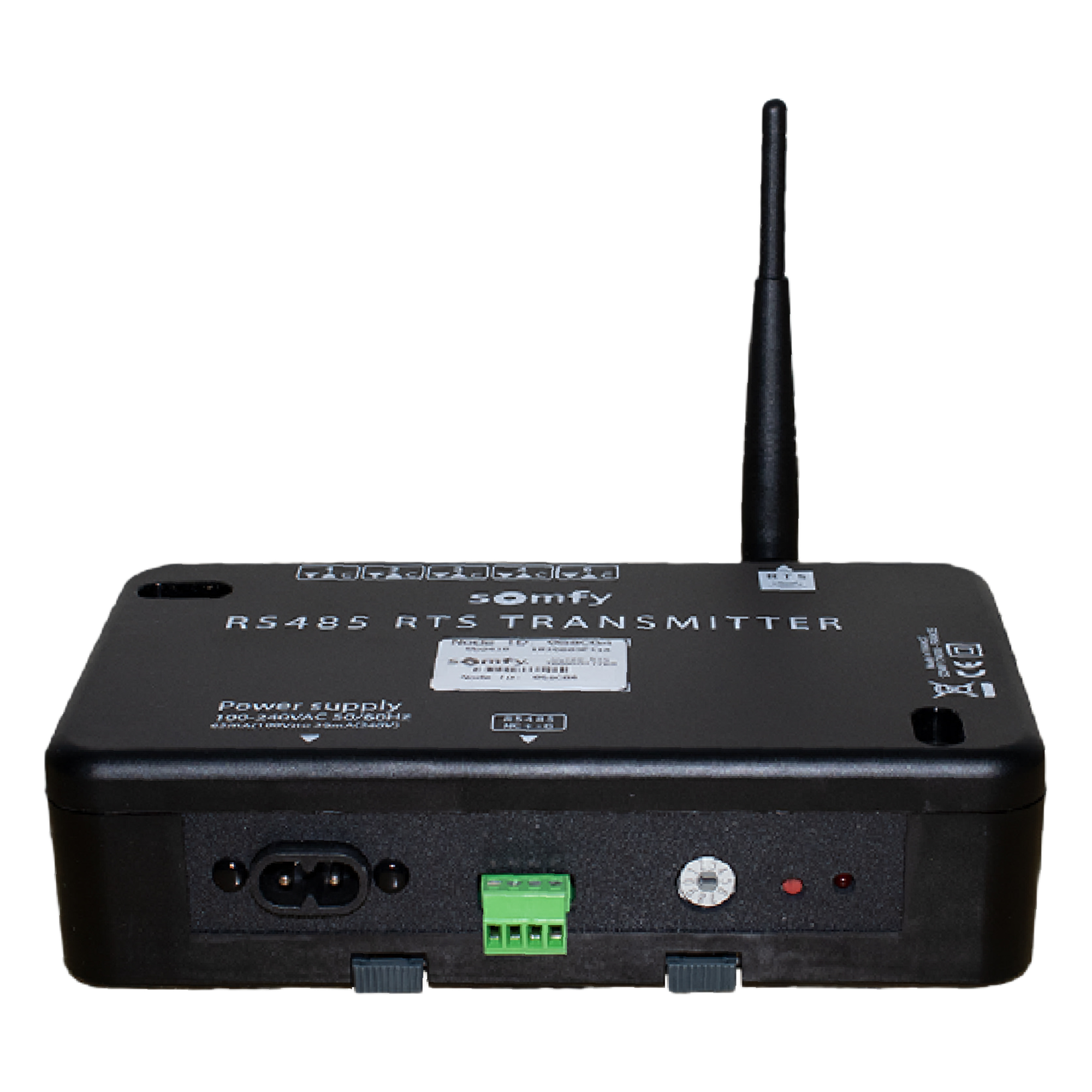 Interfaz de Control / 16 Grupos RTS / RS485 y 5 Contactos Secos / 433.42 MHz / IP20 / 90-255 V — SOMFY · SKU 1810803