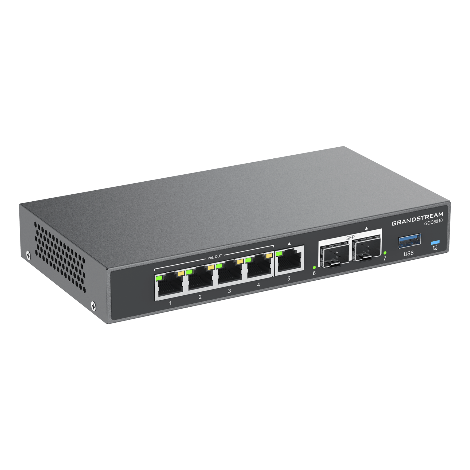 Router Firewall / IP PBX 24 Usuarios / Switch PoE 4 Puertos / SFP 2.5G / VPN 2.5 Gbps / 3x WAN Configurables