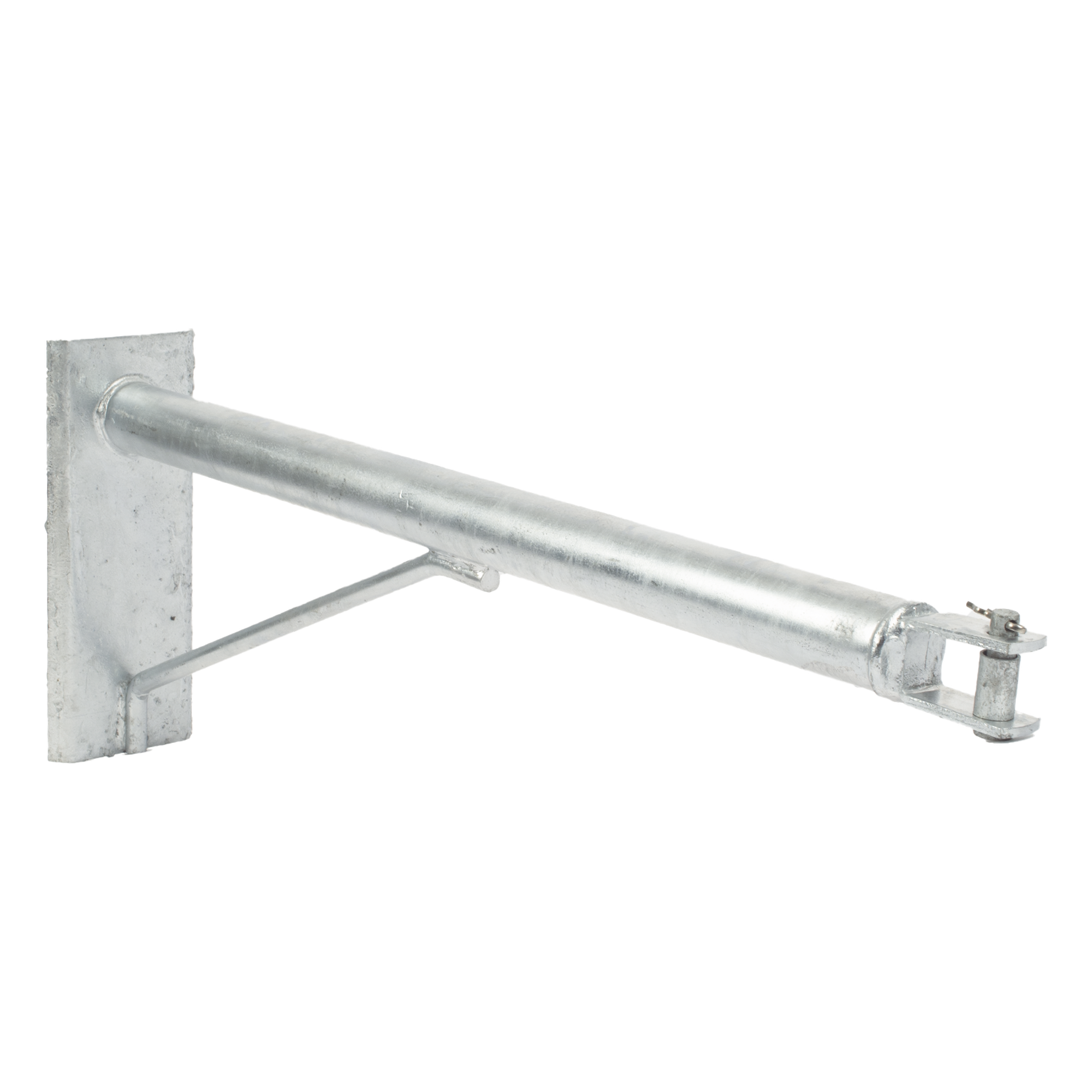 Brazo de Extensión para Fibra Óptica / 60 cm (1.97 ft) / Acero Galvanizado en Caliente / 2.4 kg / Herraje Tipo D / Compatible ADSS, Figura 8