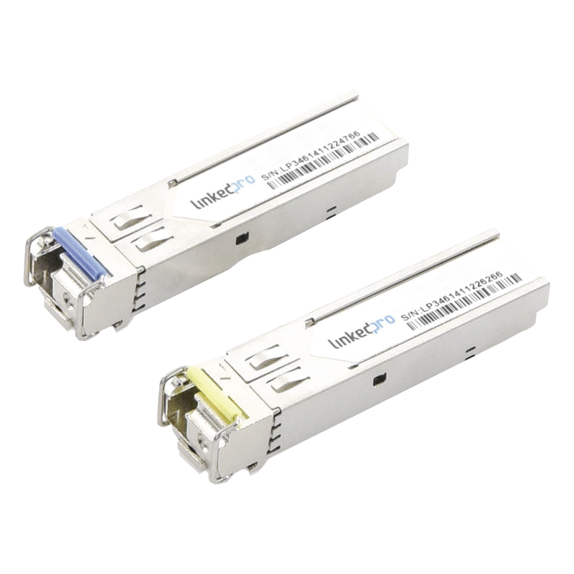 Transceptor SFP Industrial / Bidireccional 1310/1550 nm / 1.25 Gbps / Alcance 3 km (9842.5 ft) / Monomodo LC/UPC / DDM / Hot-Pluggable / -40 a 85°C — LINKEDPRO BY EPCOM · SKU LP-IND-SFP-BD-1G-3