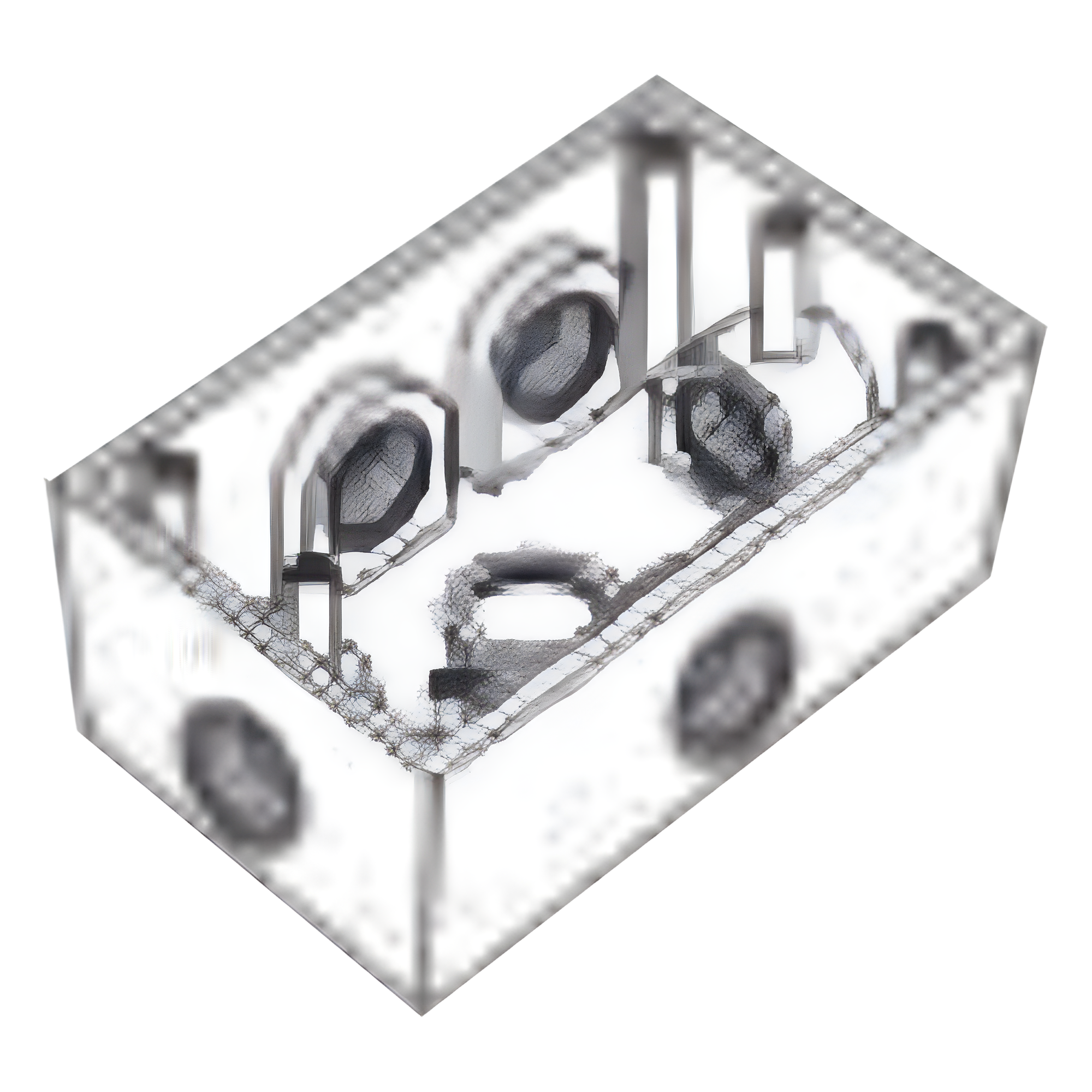 Caja Condulet / 6 Bocas / 1/2" (12.7 mm) / Aluminio Diecast / NPT / Intemperie — RAWELT · SKU RR-0289