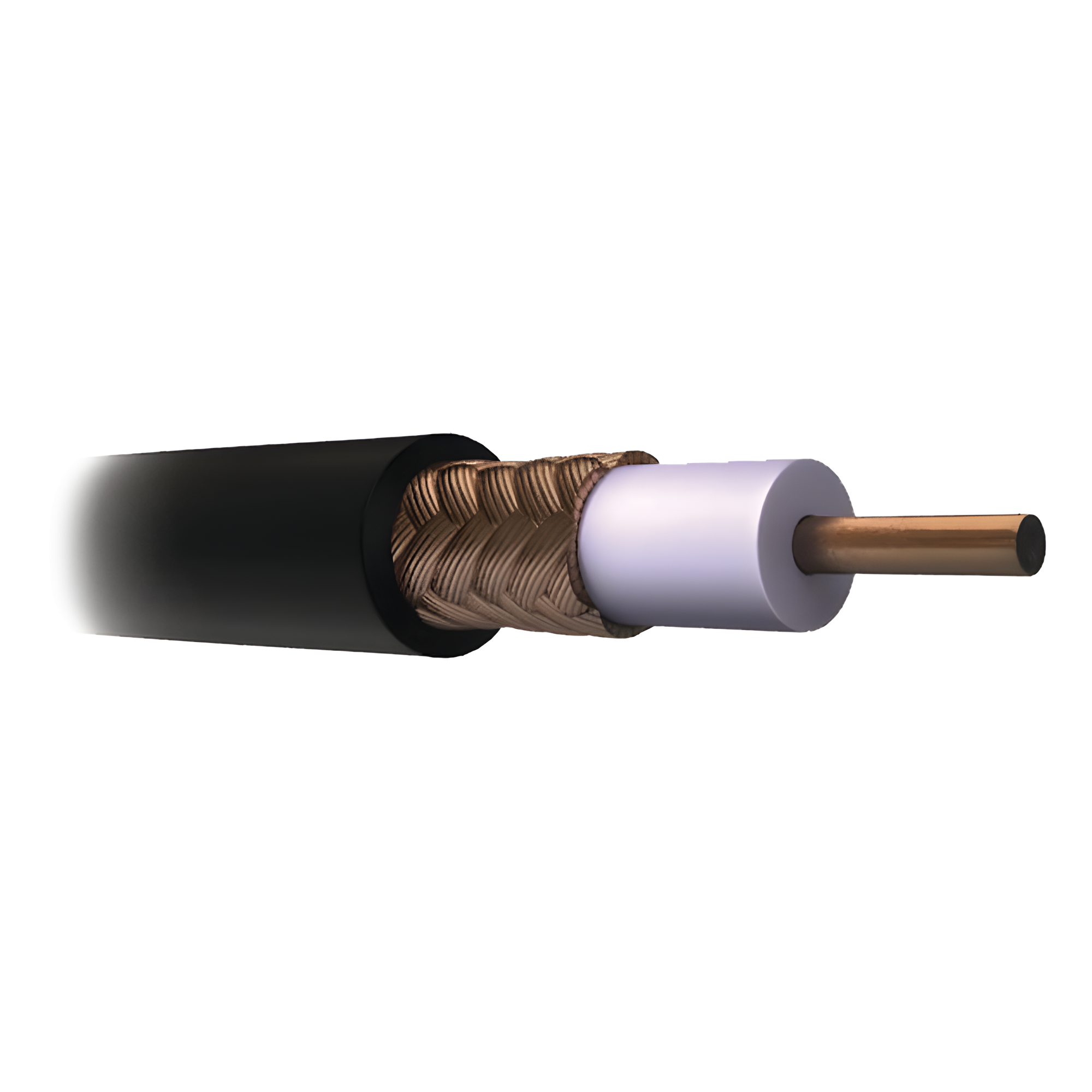 Cable Coaxial RG11/U / 305 m (1000 ft) / AWG 14 / PE Espumado / Blindaje 60% / Intemperie / Video Vigilancia — VIAKON · SKU JV44