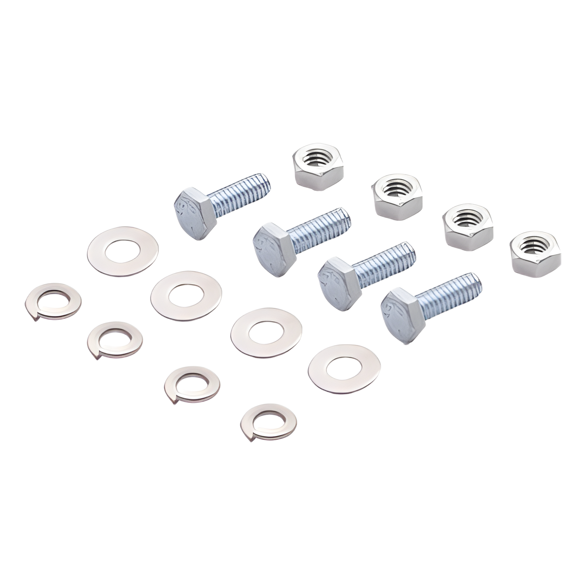Kit de Tornillos para Celdas Solares / 1/4' x 3/4' / Rosca Estándar / Acero Anticorrosión / 4 Unidades — EPCOM INDUSTRIAL · SKU SS-P-B-KIT