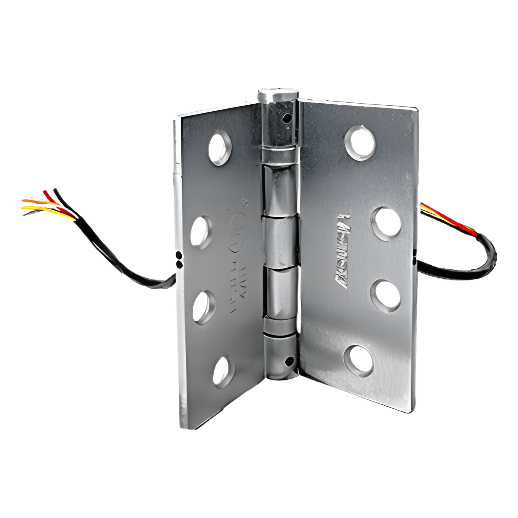 Bisagra Pasa Cables / 6 Conductores / 24V CC/CA 3A / Acero Inoxidable 4x4 pulgadas / 800,000 Ciclos / UL Incendios — RCI - DORMAKABA · SKU 9520