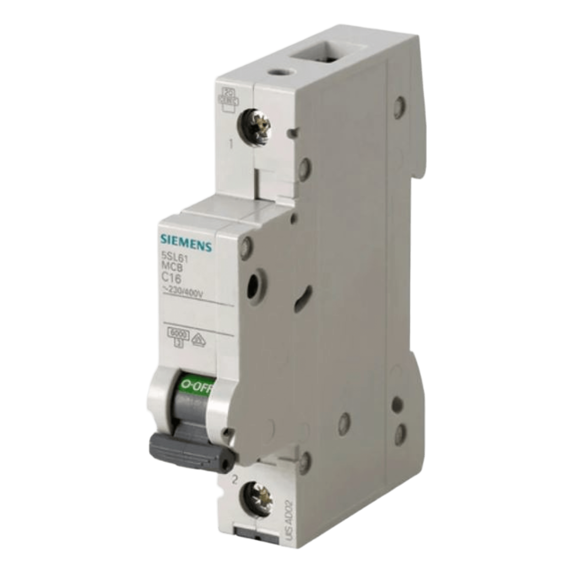 Interruptor Automático Magnetotérmico / 1 Polo / 6 A / 6 kA / Curva C / 400 V — SIEMENS · SKU 5SL61067CC