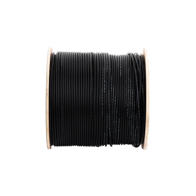 Carrete de 500 Metros / Cable Fotovoltaico Negro / 6mm² (10AWG) / Material COBRE /  2000 Vcc