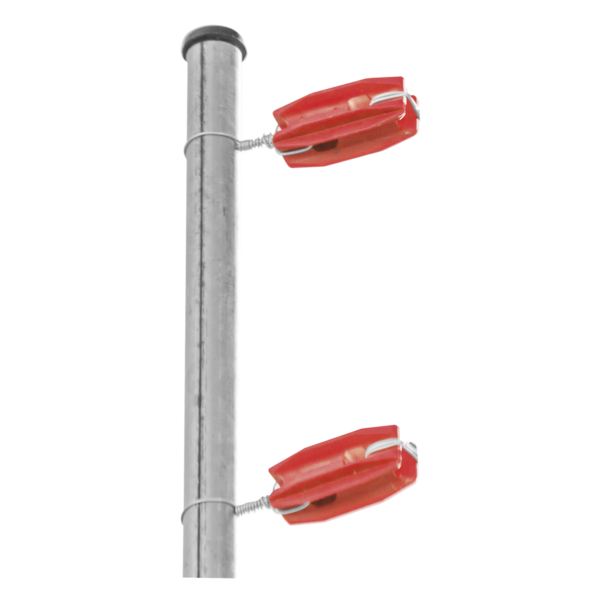 Aislador de Esquina para Cerco Eléctrico / Aislamiento 18 kV / Resistencia 7.5-10.2 kg / Anti UV / 66 mm x 31.6 mm — SFIRE · SKU SFESQUINEROR