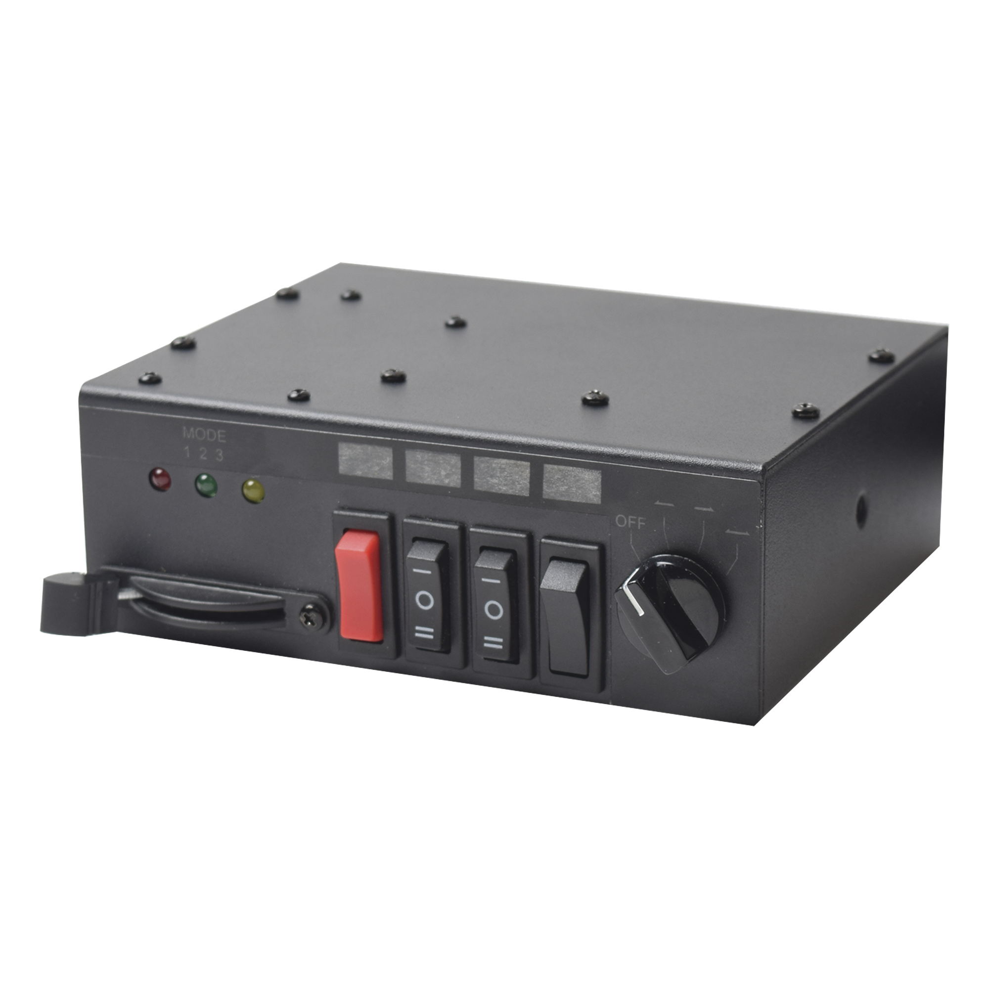 Caja controlador para barra de luces / 10-16 VCD / 12 A máx / -40 a 55 °C / 47 pulgadas / 122 LEDs TIR — EPCOM INDUSTRIAL SIGNALING · SKU X303N