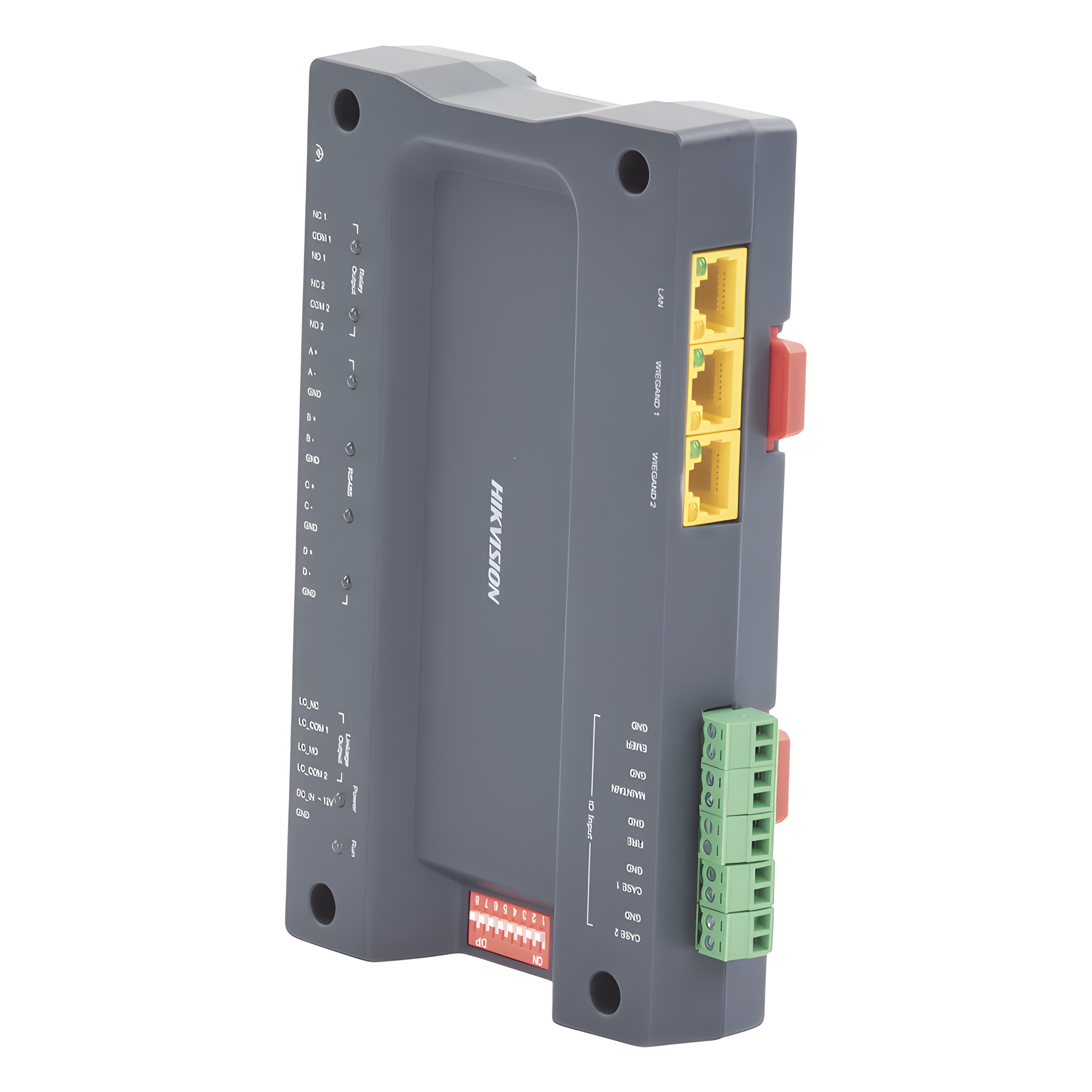 Controlador de Acceso para Elevadores / 128 Pisos / TCP-IP / 20,000 Tarjetas / 2 Lectores Wiegand o RS-485 / 5 Salidas de Relé