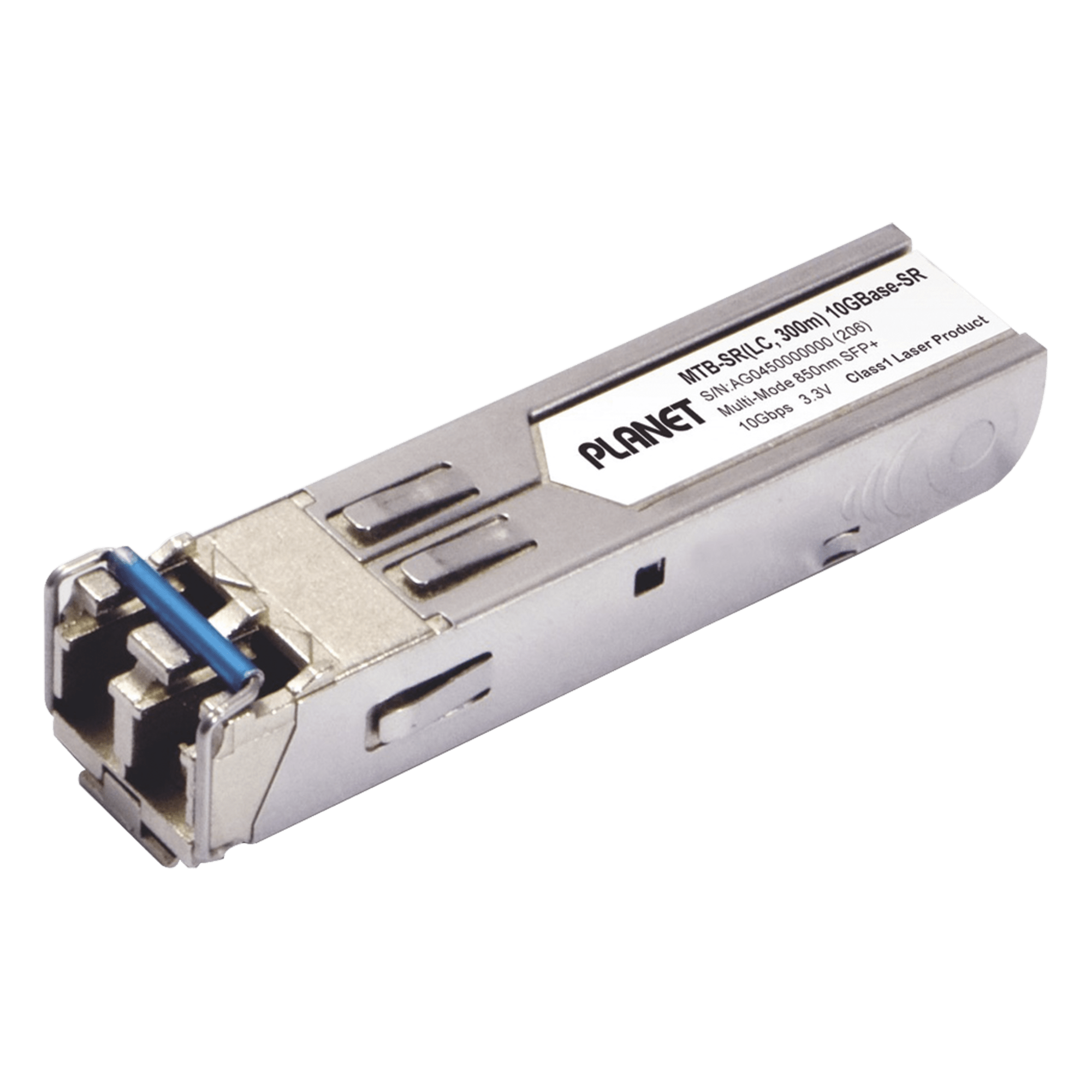 Transceptor mini-GBIC SFP+ 10G / LC / 1310nm / Monomodo / 10 Km (32,808 ft) — PLANET · SKU MTB-LR