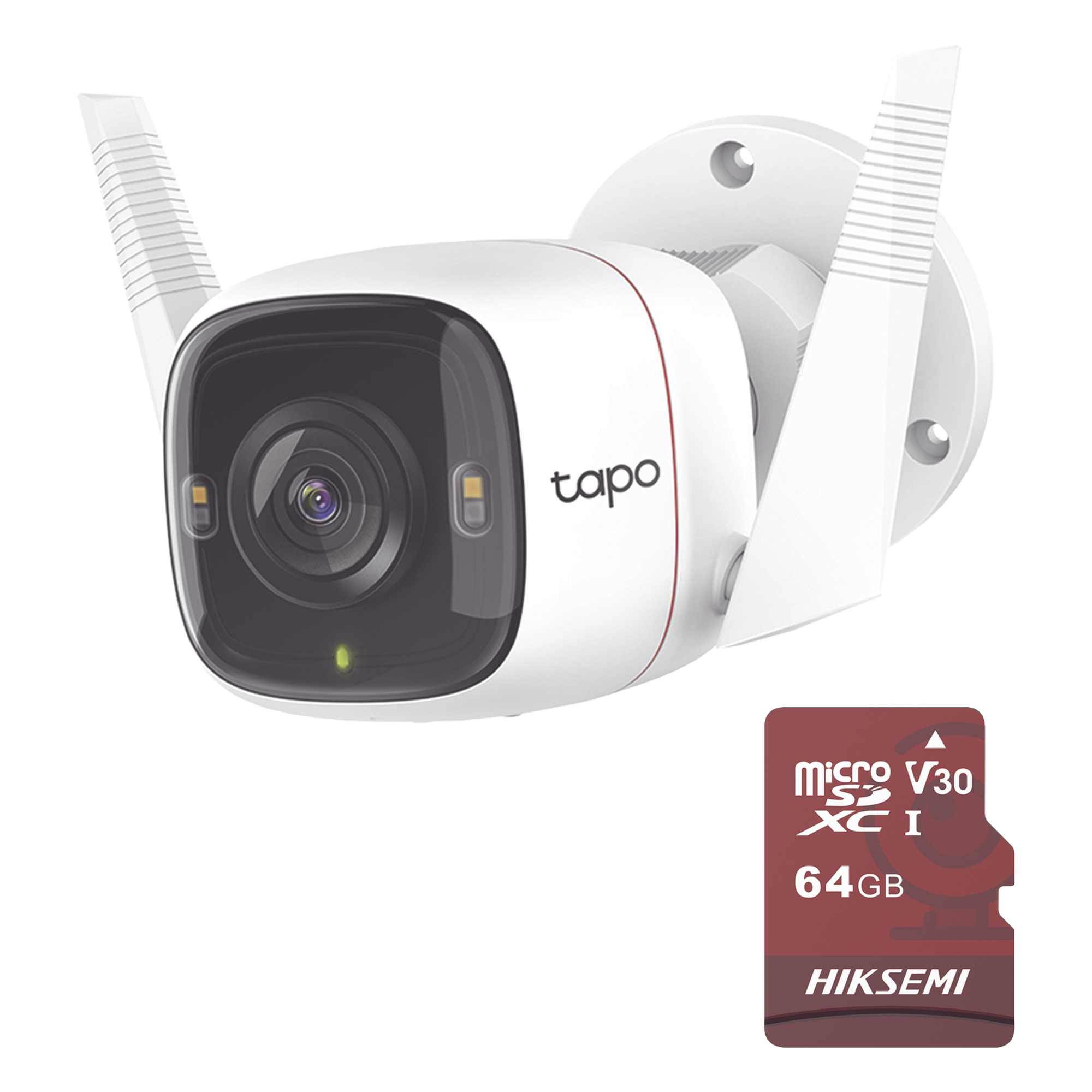 Cámara IP Wi-Fi / 4K 3840x2160 / Wi-Fi 5 Doble Banda / IR 30 m (98.4 ft) / Detección de Movimiento / Compatible con Alexa y Google Home — TP-LINK · SKU TAPO-C320WS/HS64