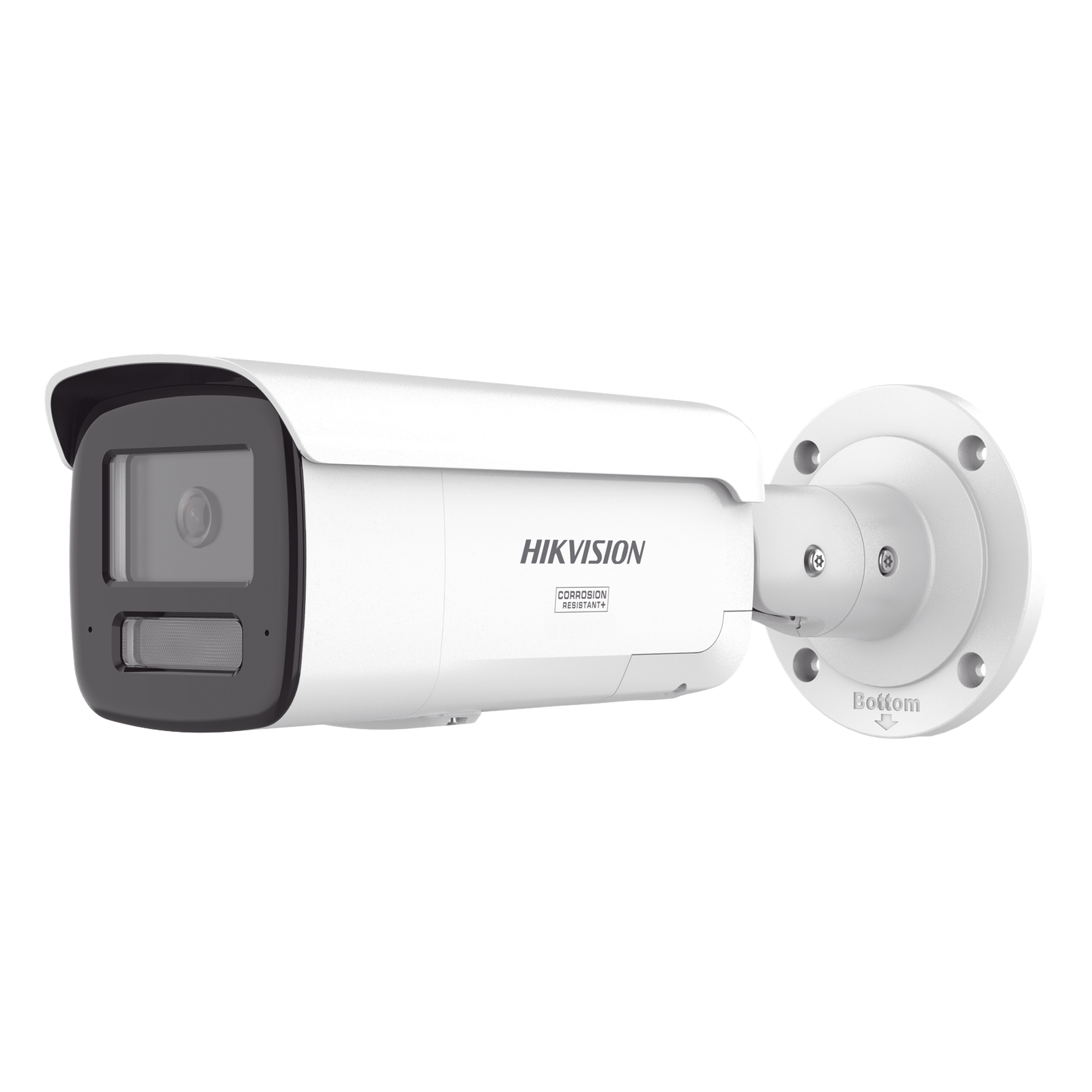 Bala IP / 4 MP / Lente 4 mm / 60 m IR + Luz Blanca / IP67 NEMA 4X / WDR 130 dB / Audio 2 Vías / 195 pies IR — HIKVISION · SKU DS-2CD2T47G3-LIS2UY/SL