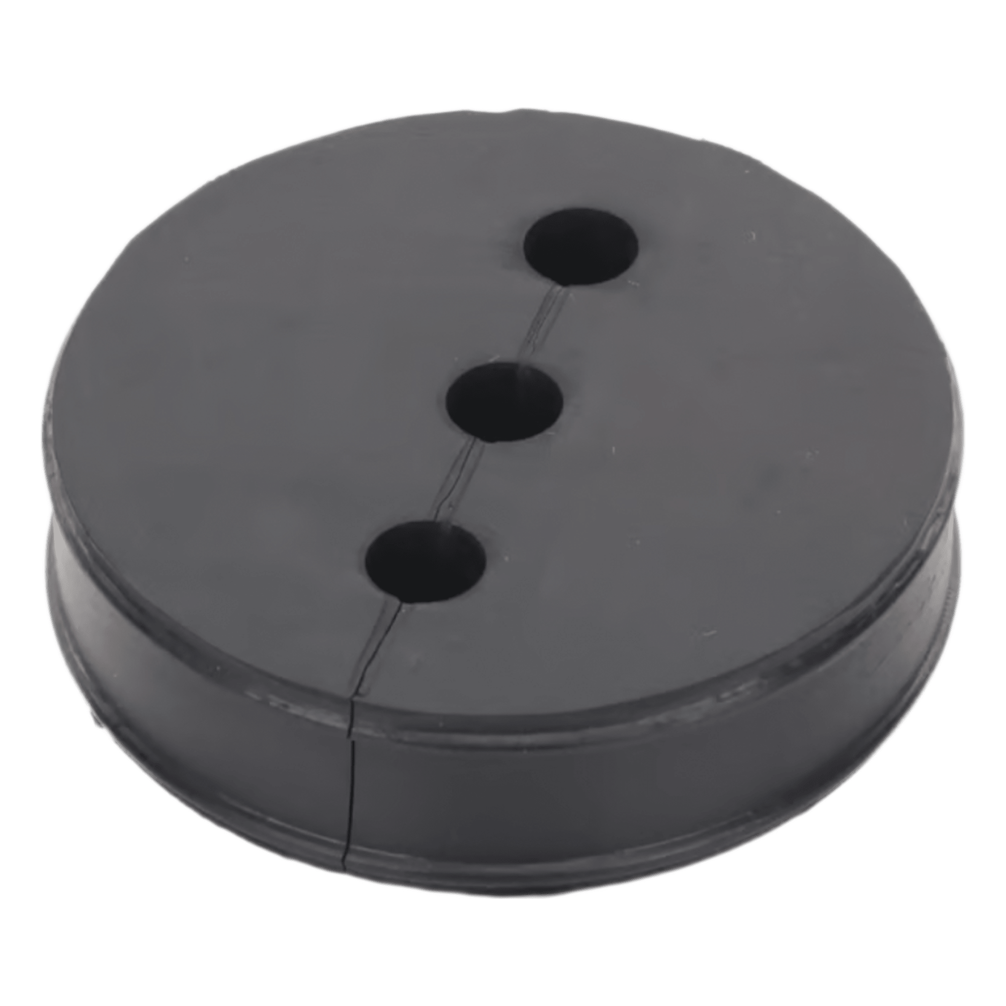 Inserto de Caucho EPDM / 3 Orificios / Cable 3/8 in / Diámetro 85 mm (3.34 in) / Grosor 25.4 mm (1 in) / Hermético — SYSCOM TOWERS · SKU CI-3-38