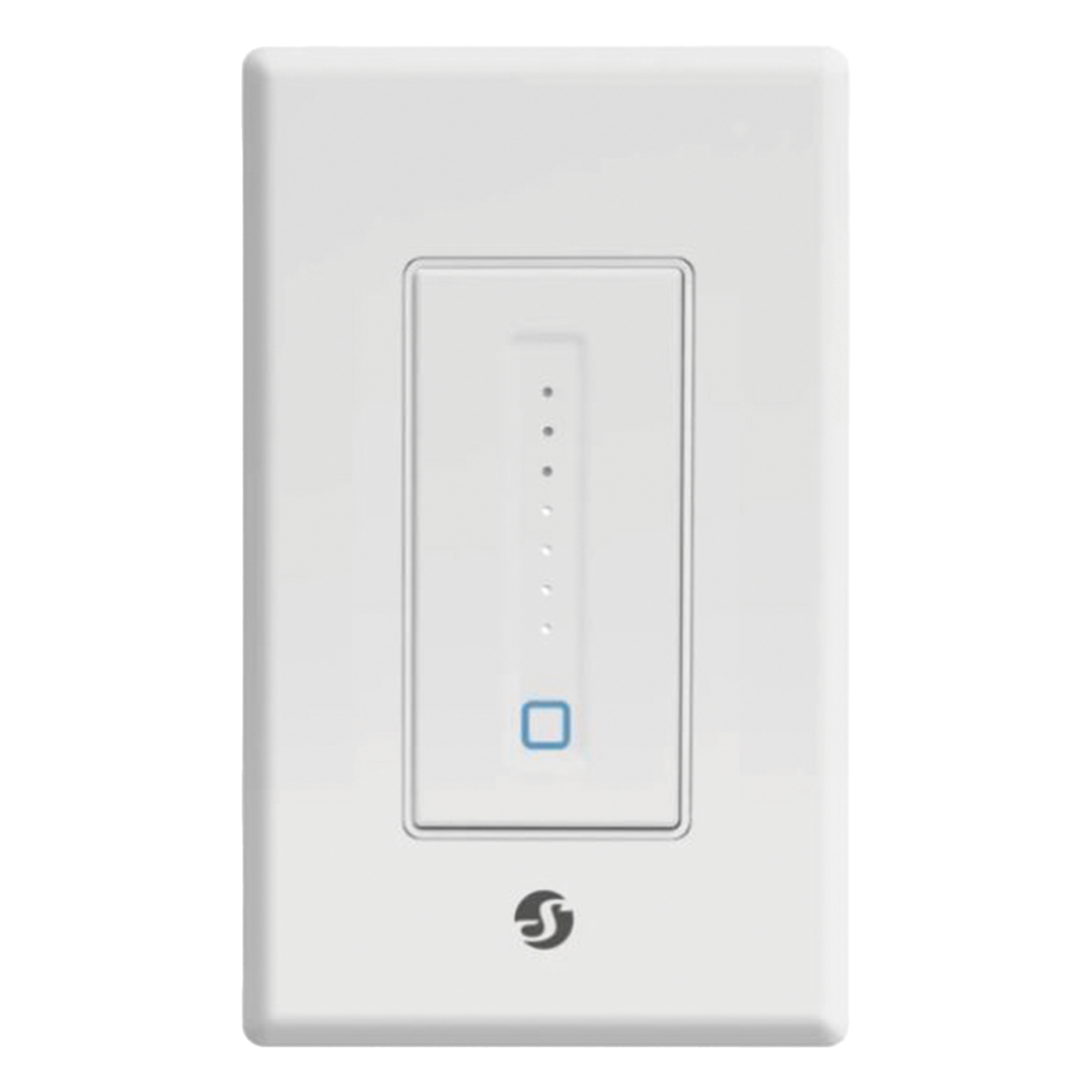Interruptor Atenuable de Pared / Wi-Fi 2.4 GHz / 400 W Incandescente / Control Táctil / -20°C a 40°C / Compacto 104x44x39 mm — SHELLY · SKU SHELLYPLUSWALLD