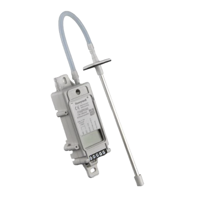 Transmisor de presion diferencial, sin display, rango 0 -10 in WC, 24 Vac.