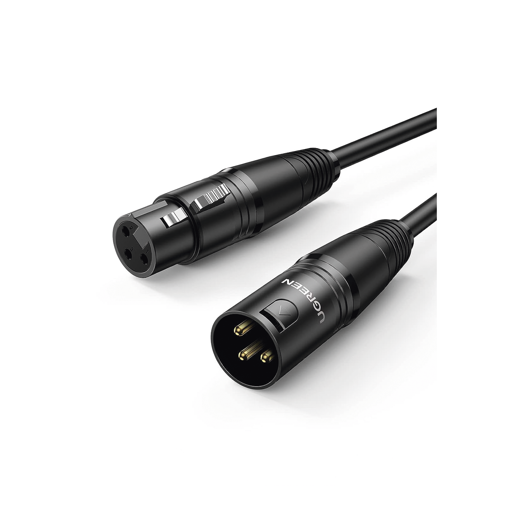 Cable XLR Balanceado / 3 Pines / 15 m (49.2 ft) / Triple Blindaje / Conectores Niquelados / Diámetro 6 mm