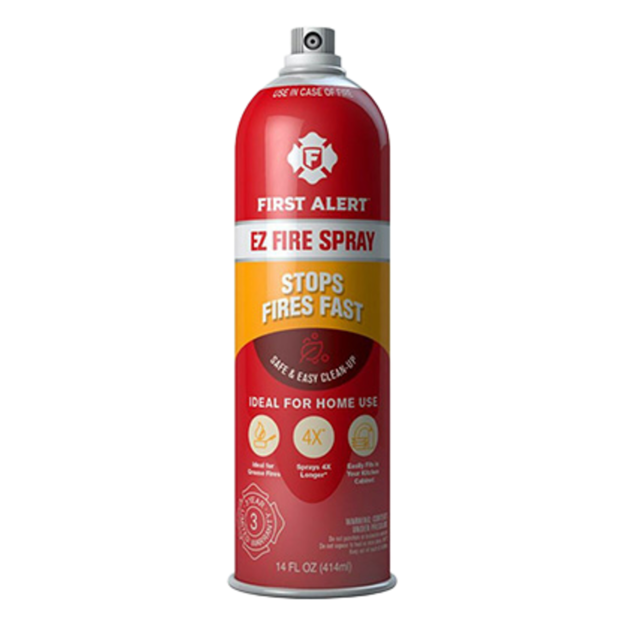 Extintor Portátil en Aerosol / 100 ml / Clases A-B-C / Agente Dipotásico 3.6% / Uso Residencial y Comercial — FIRST ALERT · SKU AF400