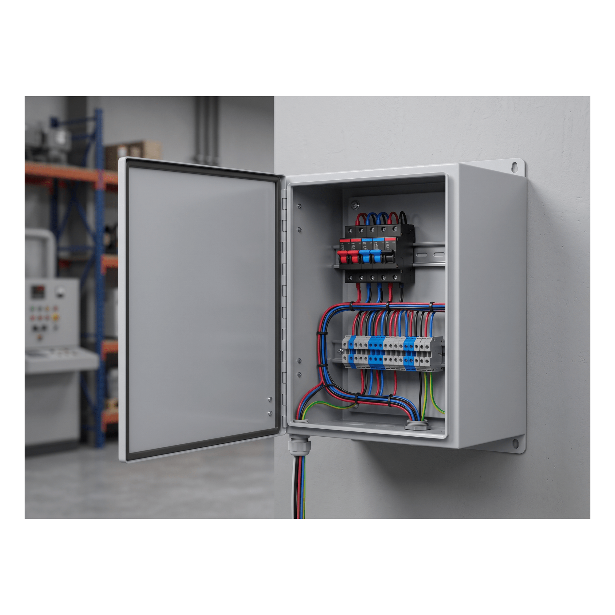 Gabinete Industrial / NEMA 12 / IP66 / Intemperie / 305 x 254 x 203 mm / Acero Calibre 14