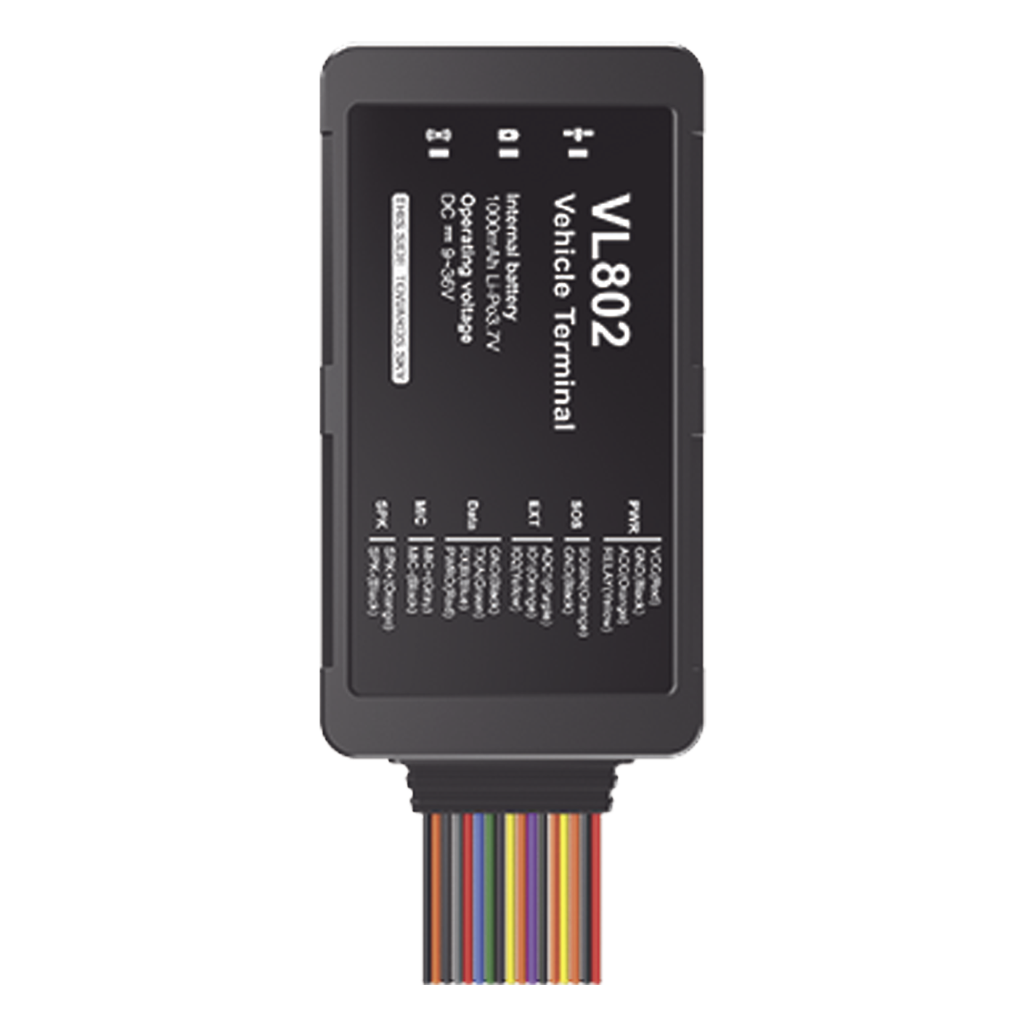 Rastreador GPS Vehicular / LTE Cat1 con Respaldo GSM / Llamada Bidireccional / Corte Remoto de Motor / RS485 / 9-36 VCC / IP65 — JIMIIOT · SKU VL802