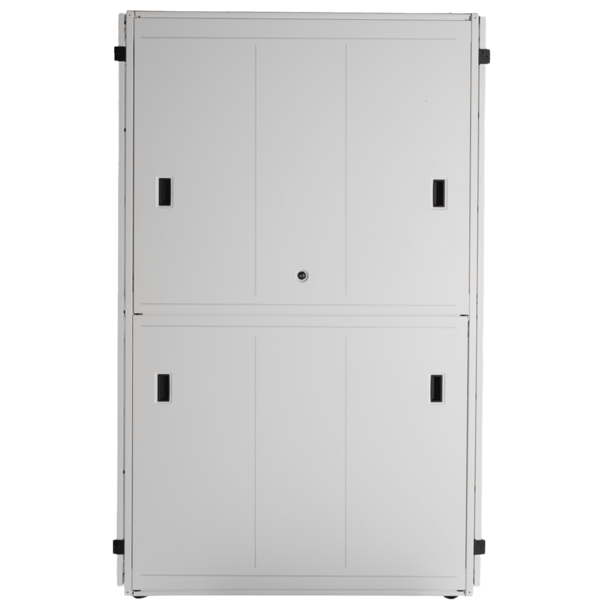 Gabinete de Servidores / 48 UR / 600 x 1200 mm / Puertas Perforadas 80% / Carga Estática 1588 kg / Acero Epoxi