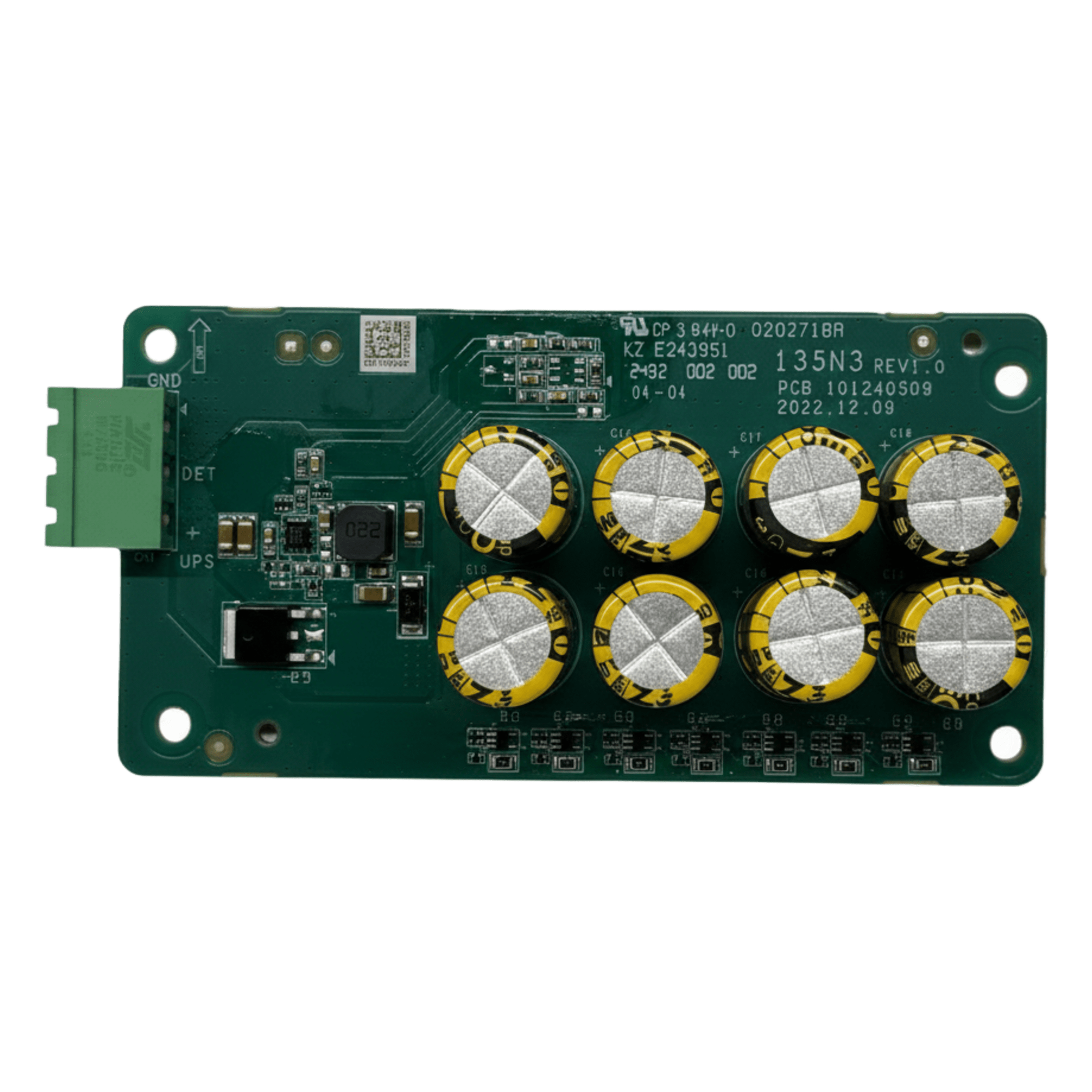 Módulo de Elevación de Emergencia / Corte de Energía / Super Capacitores / 106 × 50 × 22 mm / 0.06 kg / Brackets Incluidos — HIKVISION · SKU DS-TMG060-32H