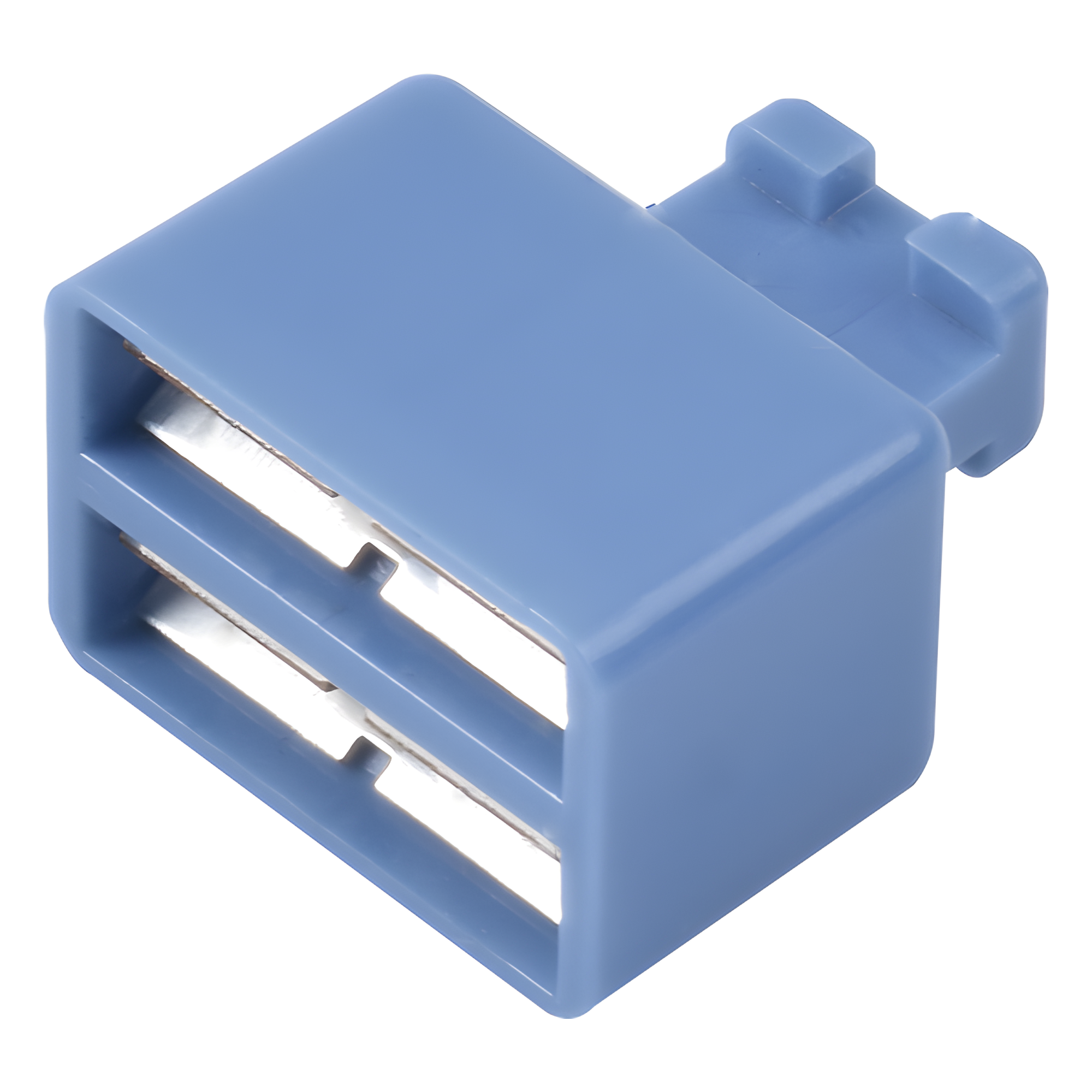 Clip de Puente / 1 Par / Regletas S66 / Enchufes SA-1 / Color Azul / Plástico Resistente — SIEMON · SKU SMBC-2-6