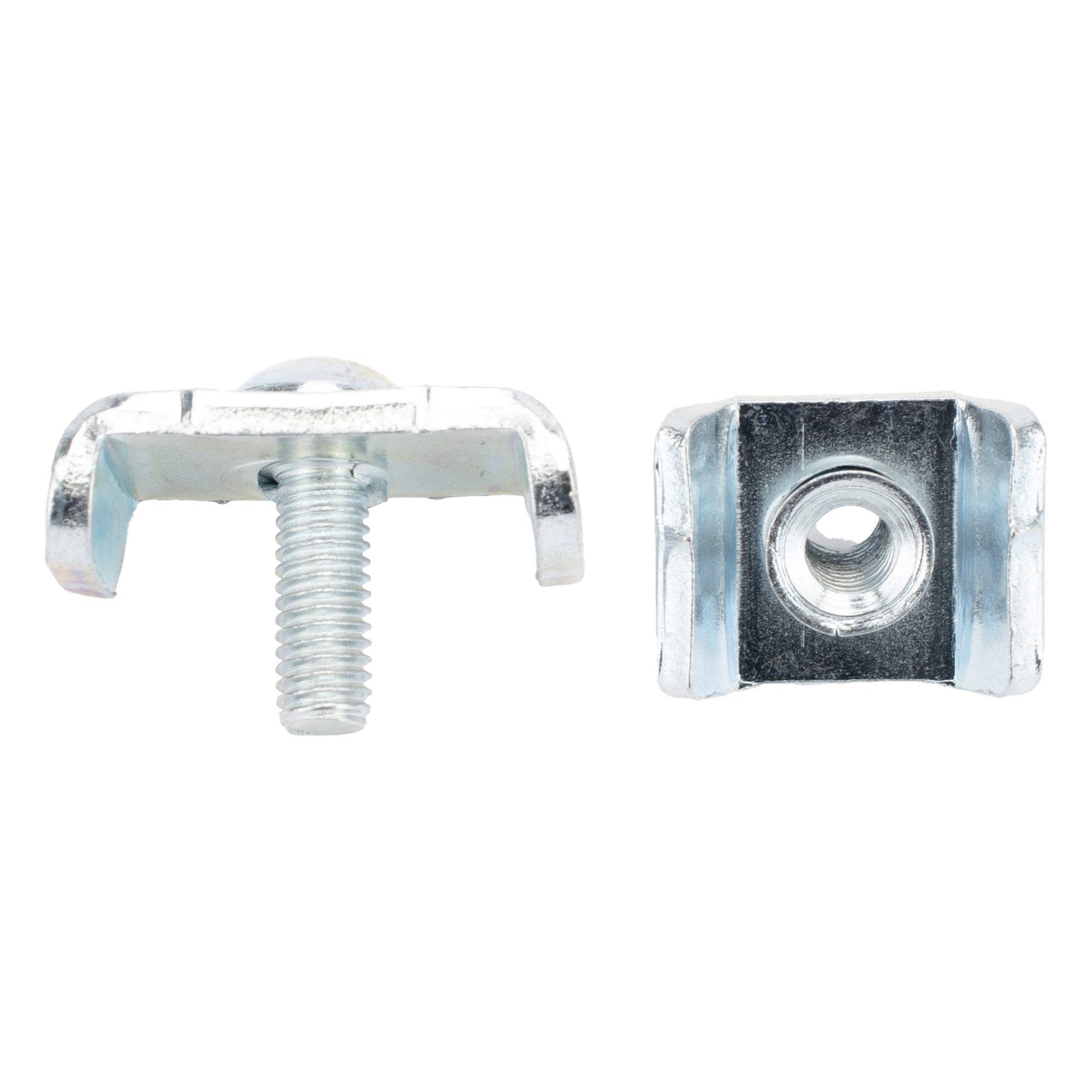 Kit de Unión para Charolas / 2 Piezas Integradas / Acabado Electrozincado / Instalación con Llave de 10 mm — CHAROFIL · SKU MG-51-KIT1PLUSEZ