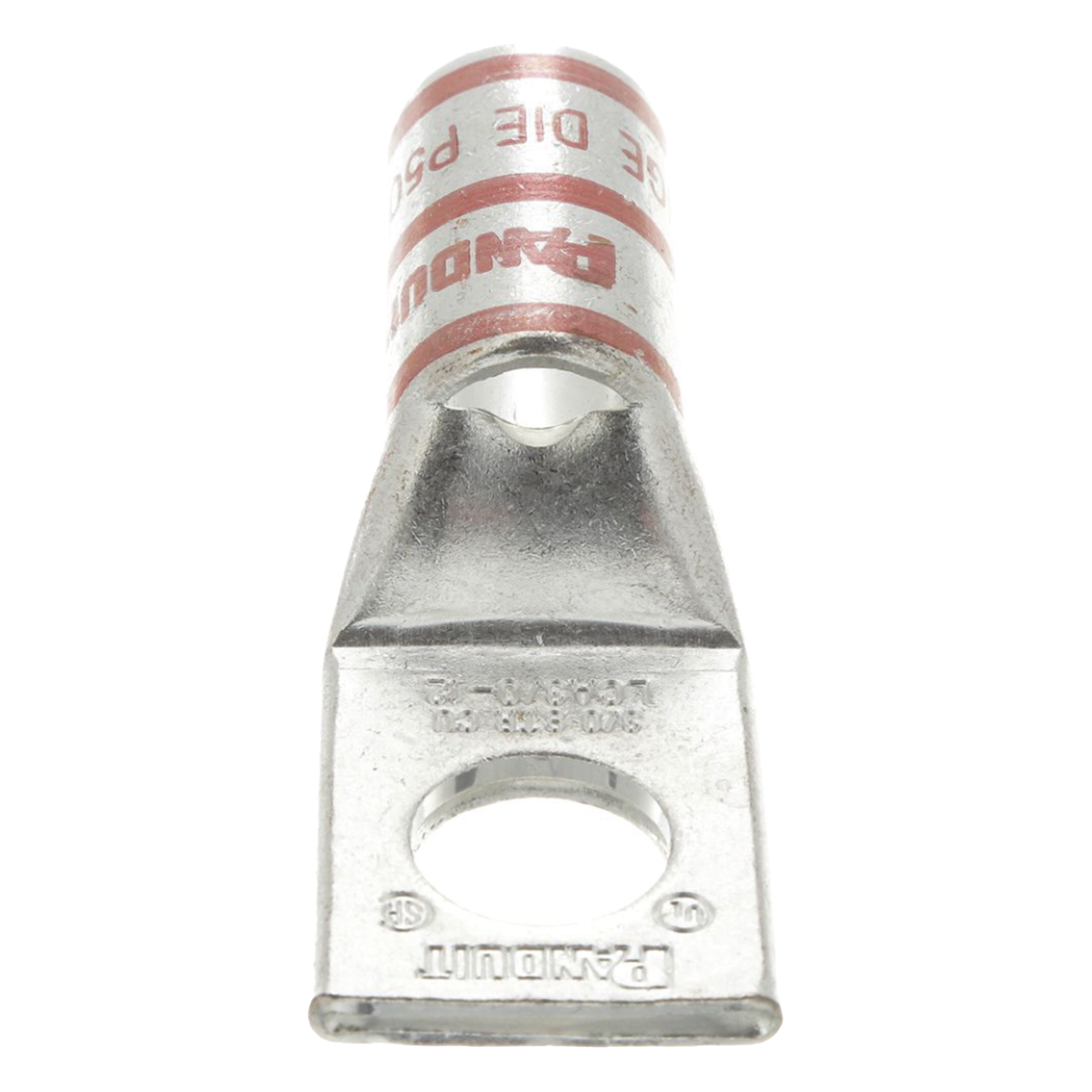 Terminal de Compresión / Cobre Estañado / Calibre 3/0 AWG / Orificio 1/2 pulgada / 35 kV / 90°C — PANDUIT · SKU LCA3/0-12-X