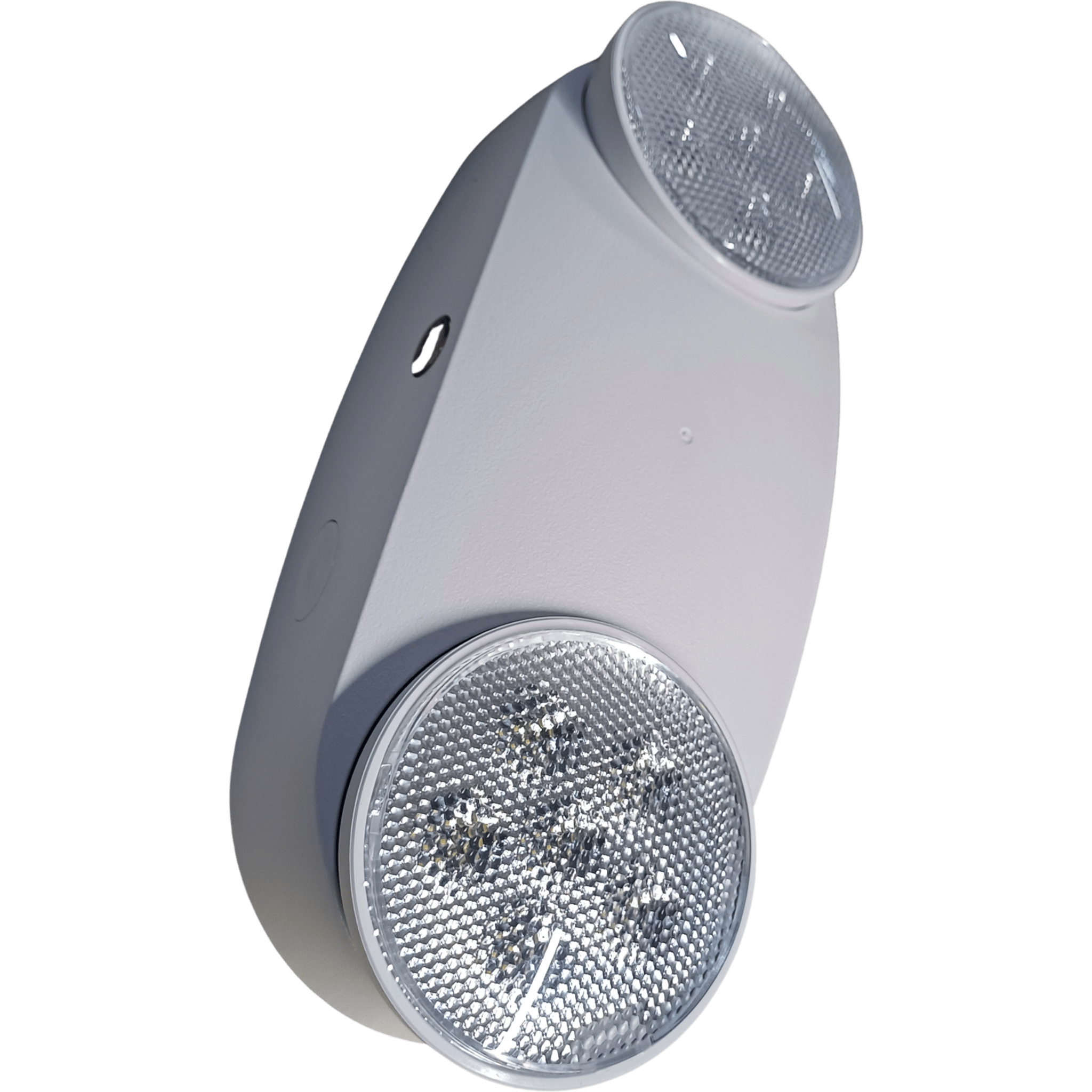 Luminaria de Emergencia LED / Doble Cabezal Ajustable / 230-430 Lúmenes / 120-277V Dual Voltage / 90 Minutos Autonomía / ABS 5VA Retardante de Llama