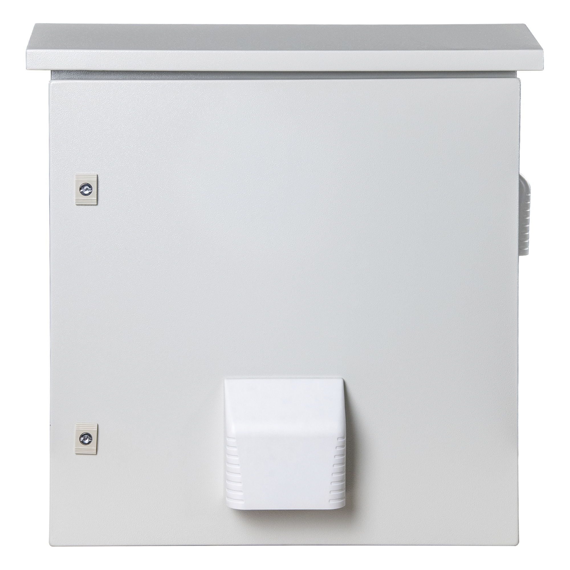 Gabinete de Acero para Exterior / IP55 / IK10 / Ventilación con Ventilador 110 VCA / 593 x 609 x 399 mm (1.95 x 2.0 x 1.31 ft) / Placa Trasera Galvanizada 550 x 565 mm — PRECISION · SKU PST-5060-19RAV