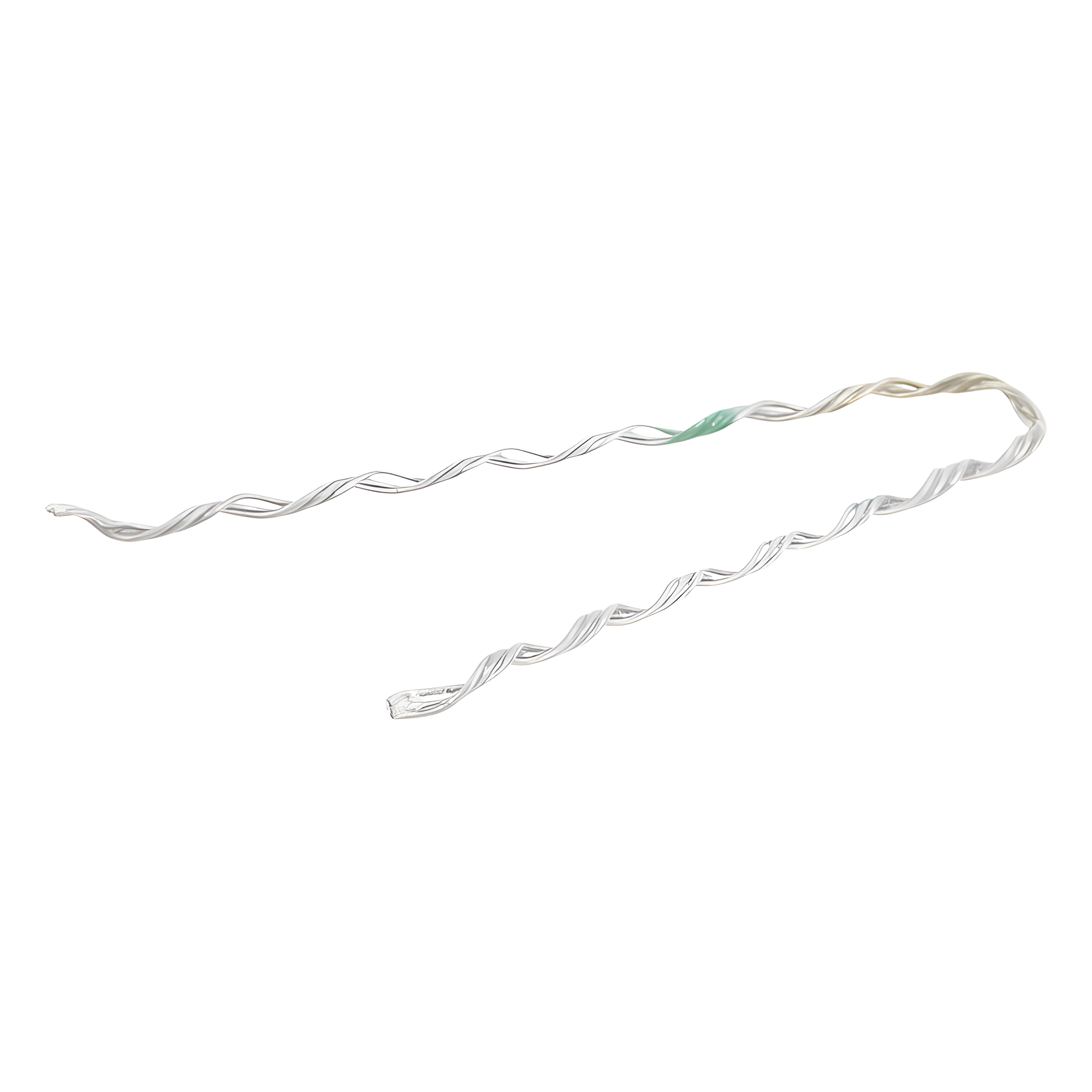 Remate Preformado / Acero Galvanizado / Fibra Drop Redonda / Ø3 mm / 196 mm (7.7') / 1200 kg