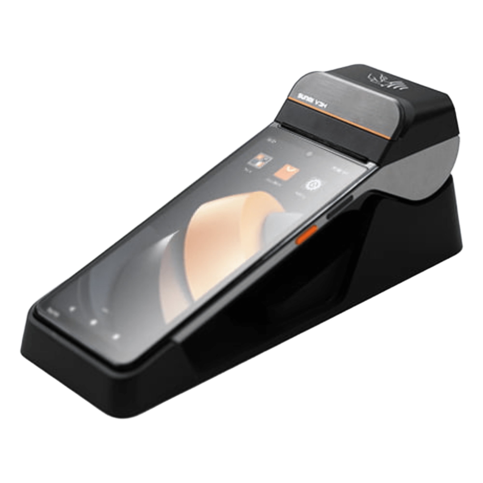 Base de Montaje para Terminal / Ajuste Universal / Carga y Transferencia de Datos / Ángulo Ergonómico / Instalación sin Herramientas / ABS Resistente — SUNMI · SKU V3-CRADLE