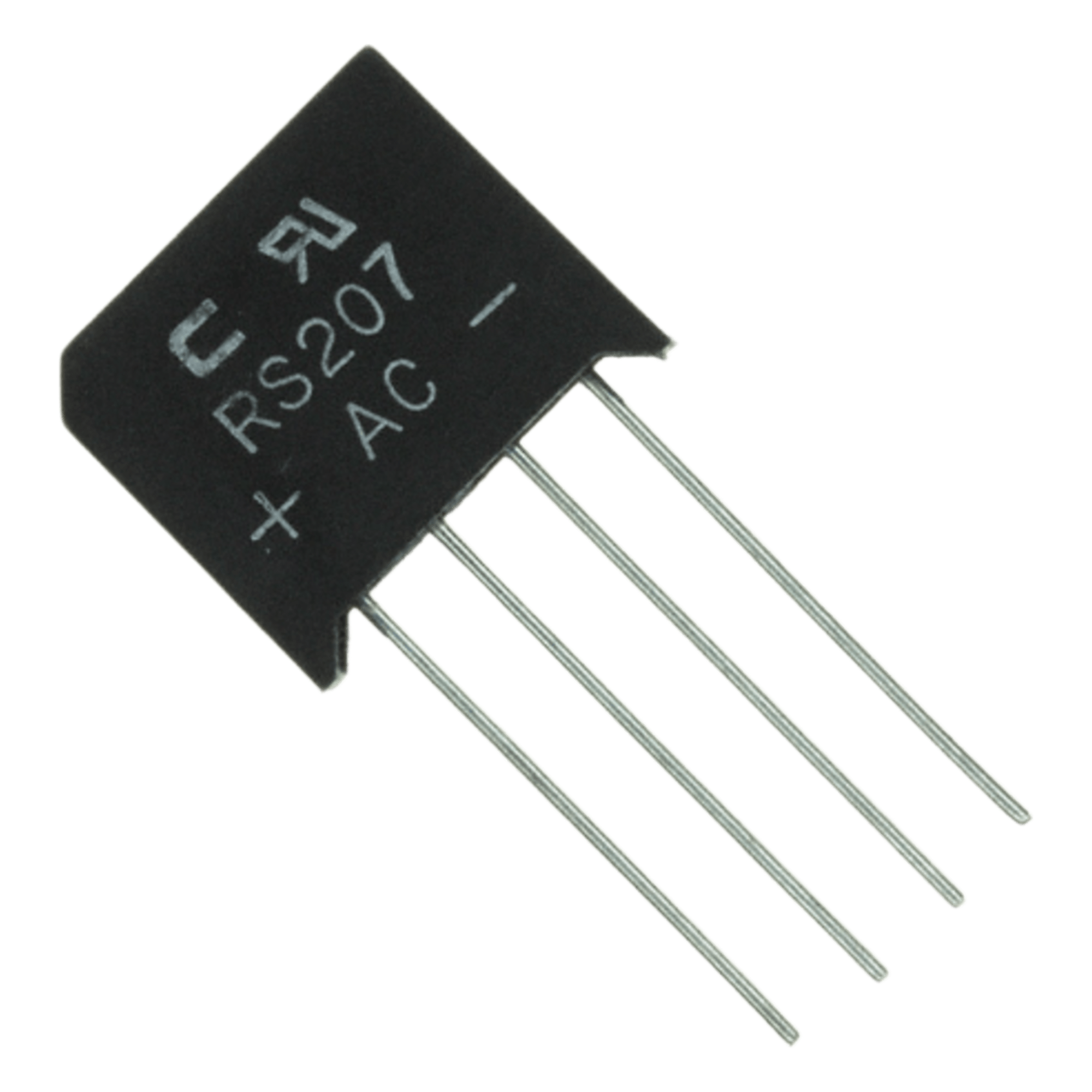 Puente Rectificador / 2 A / 50 A Sobrepico / 175°C / Epoxy — SYSCOM PARTS · SKU RS-204AC