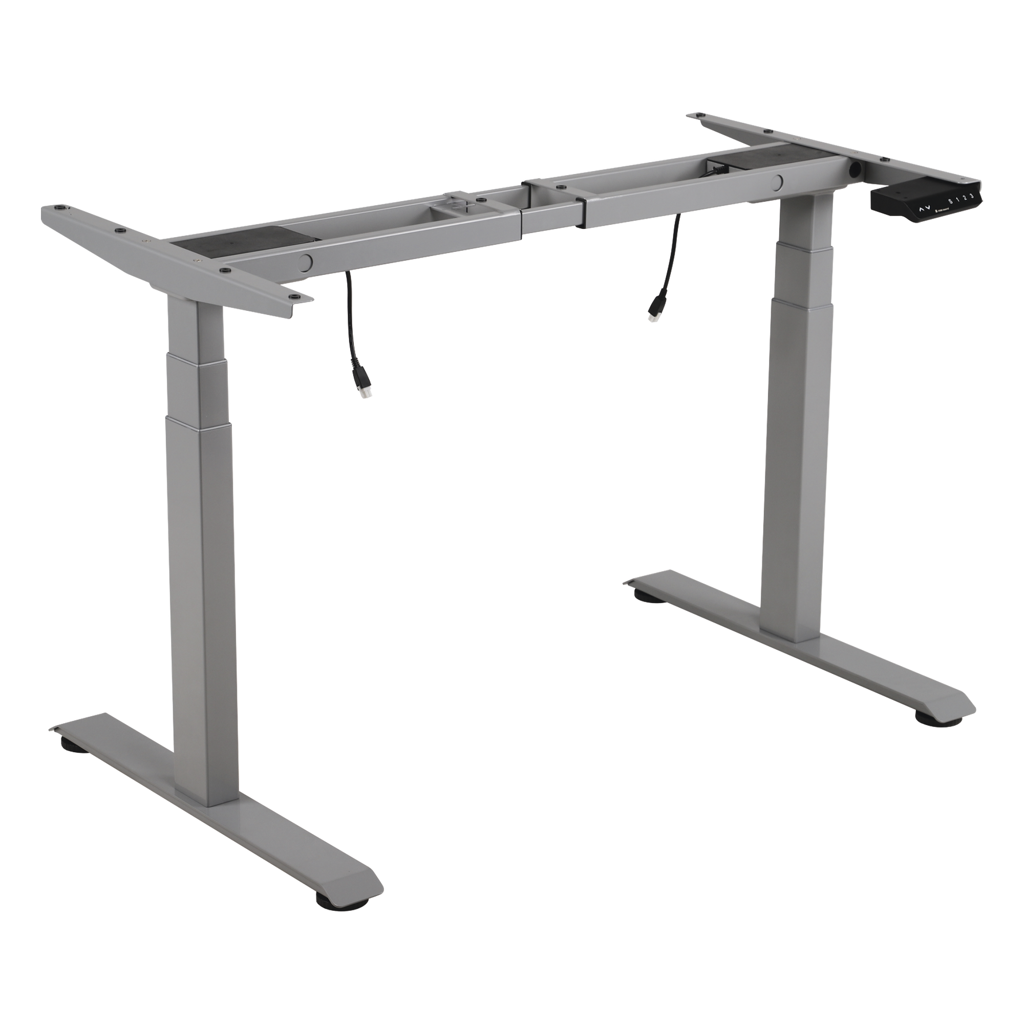 Base de Escritorio Motorizado / Altura 60-125cm (1.97-4.10 pies) / 3 Presets / Carga 100Kg / Velocidad 30mm/s / Color Gris — EPCOM INDUSTRIAL · SKU EM33-2A3