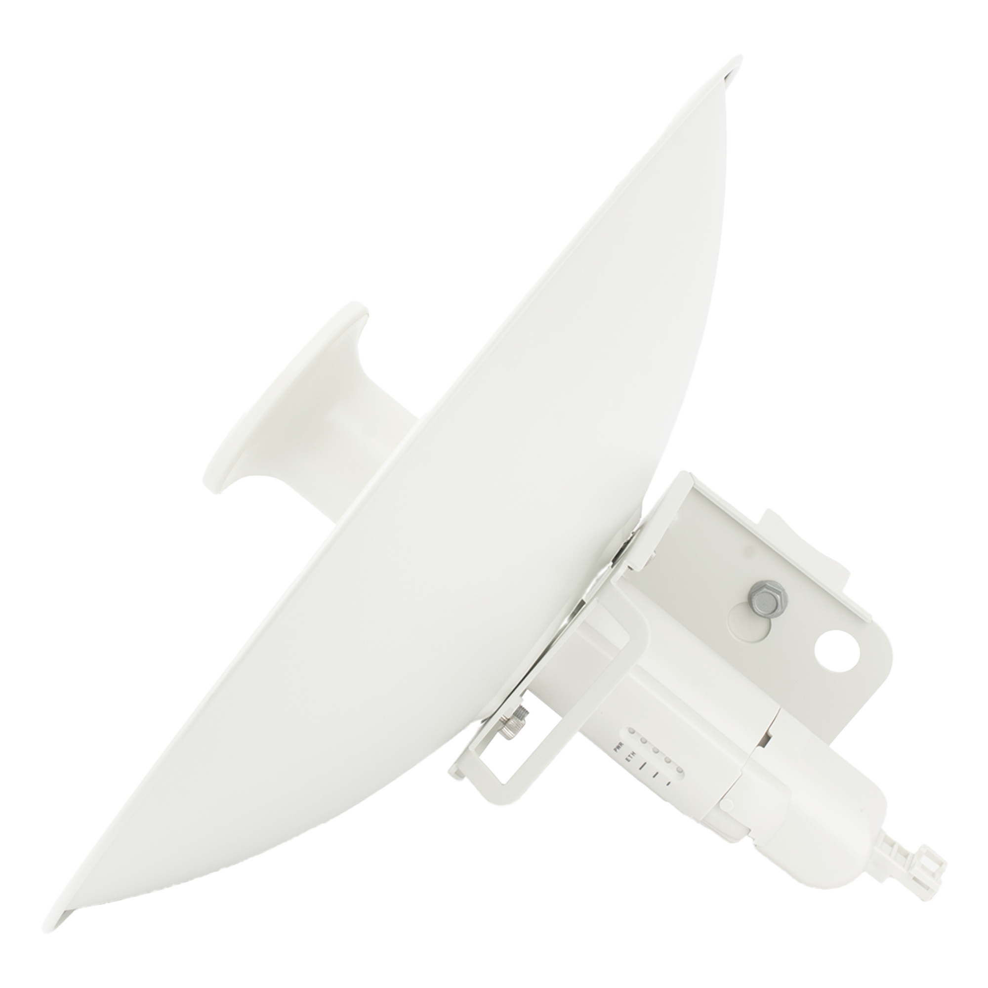 Radio Cliente Wi-Fi 6 / 1 Gbps / Banda 6 GHz / Antena Plato 25 dBi / Alcance 15 km (49,212 ft) / IP55