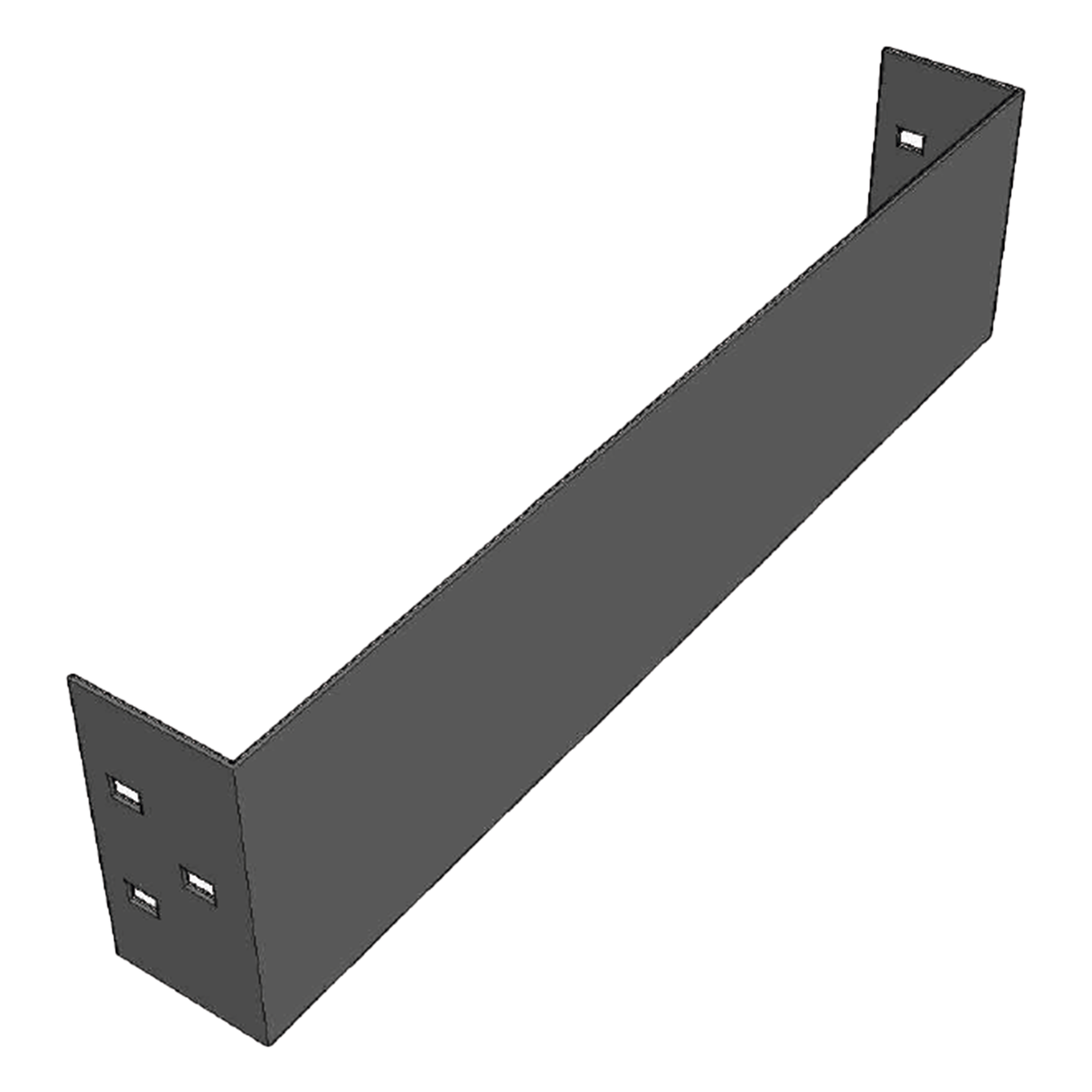 Placa de Cierre para Escalera de Aluminio / Peralte 3 1/4" / Ancho 12" / Incluye Tornillería / Interior y Exterior — CHAROFIL · SKU CH-PCE812ALK