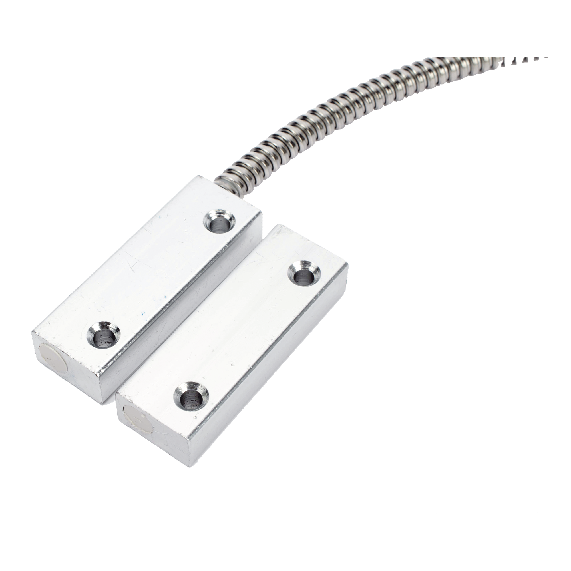 Contacto Magnético / Uso Rudo / GAP 42 mm / Reed Switch NC / 12 Vcc / Cable 45 cm — SFIRE · SKU SF-2071-AR