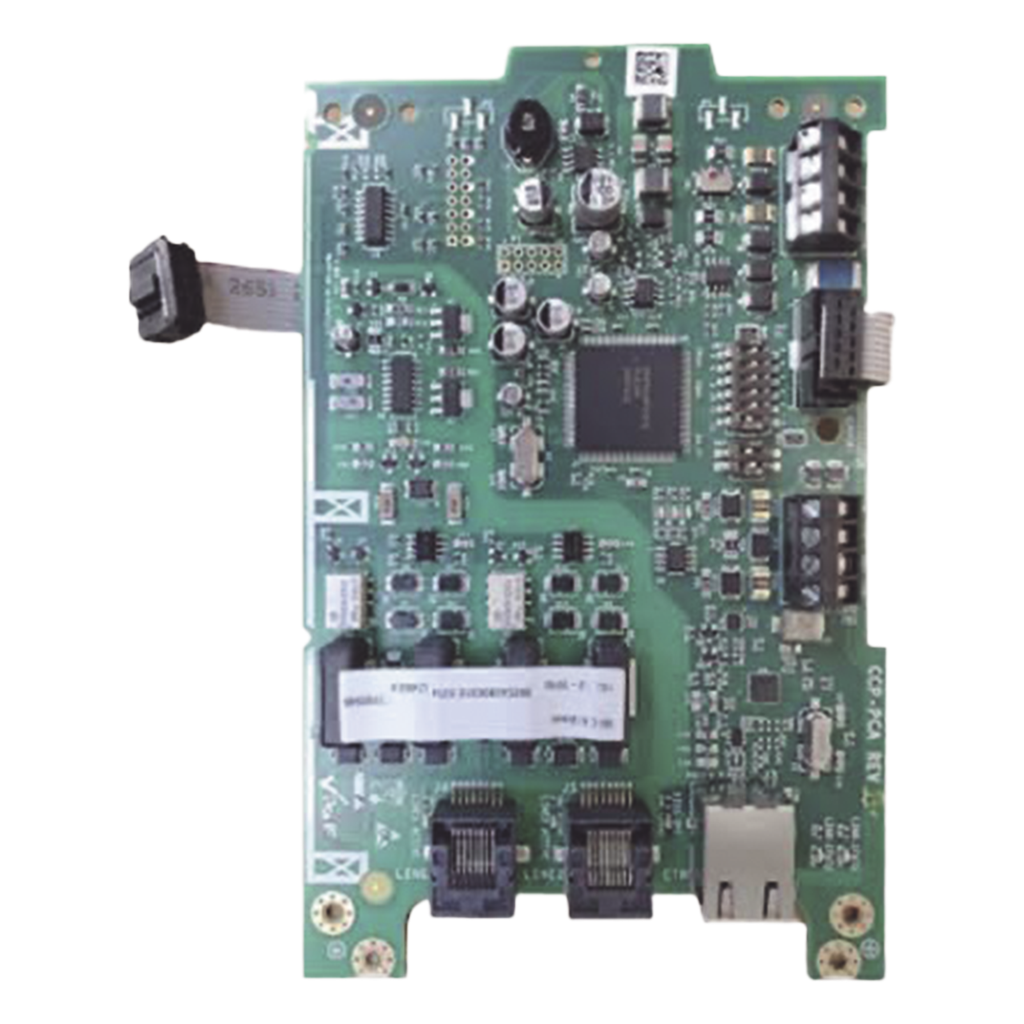 Tarjeta de Comunicación Dual / Ethernet IP y Línea Telefónica POTS / 2 Puertos Telefónicos / Compatible con Paneles ES-50XI y ES-200XI — FIRE-LITE · SKU IPOTS-COM