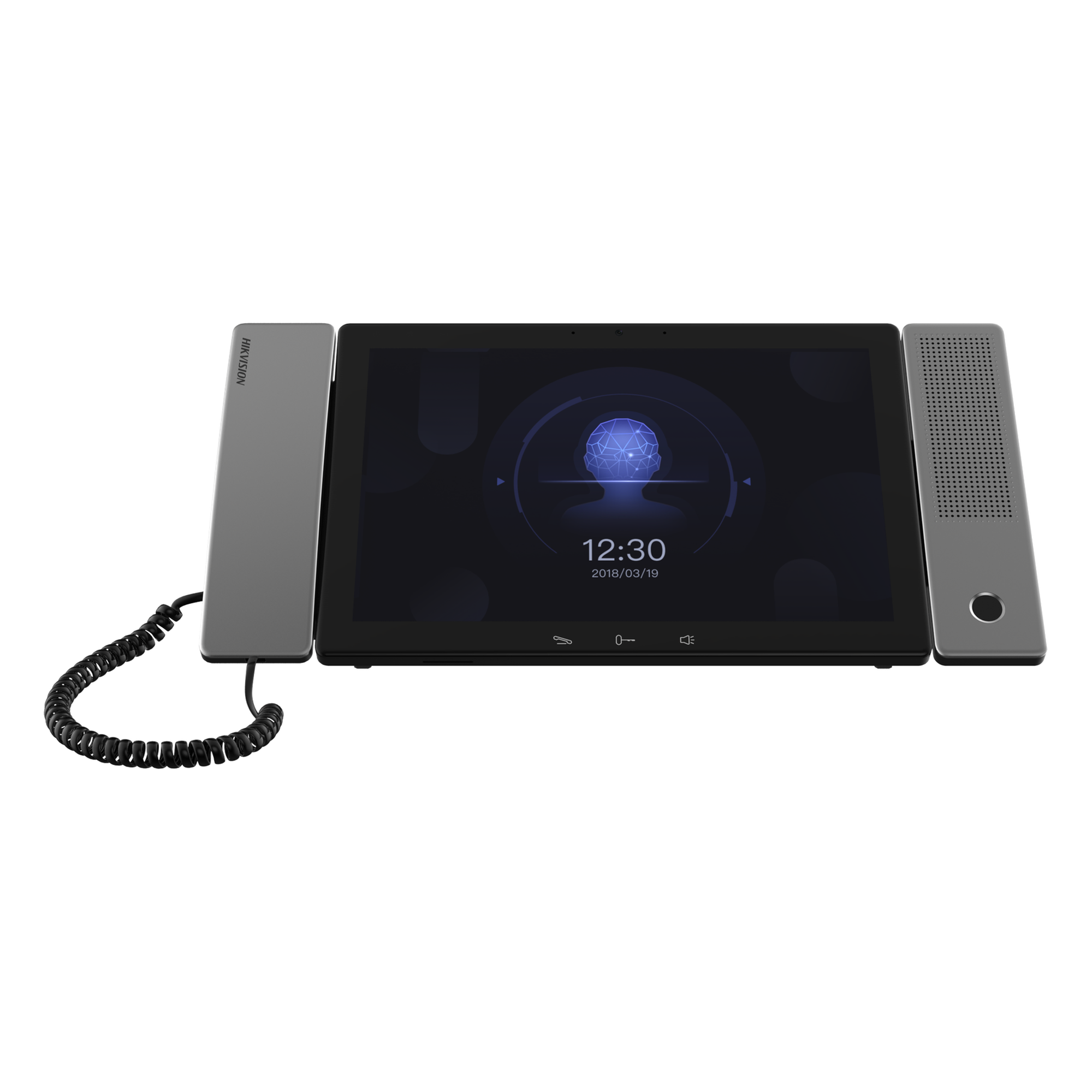 Estación Maestra Touch IP / Pantalla 10.1' / 1280x800 / 128 Cámaras / 10,000 Monitores / Android 7.1 / HDMI / Lector de Huellas — HIKVISION · SKU DS-KM9503
