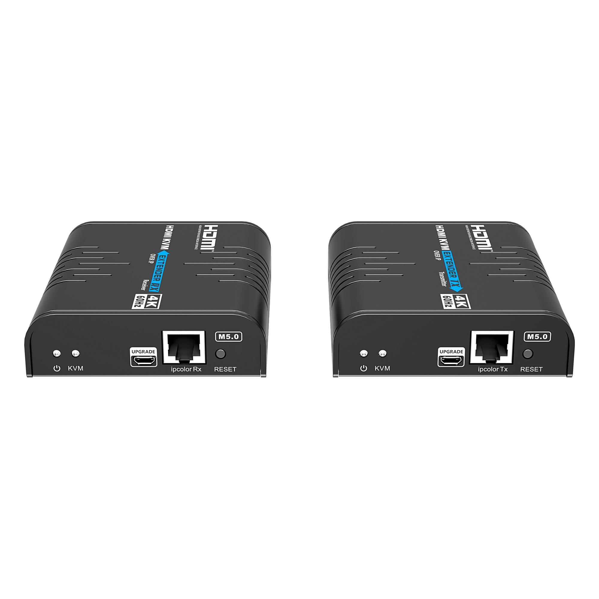 Extensor KVM HDMI / 4K 60 Hz / 120 m (393.7 ft) con CAT6 / 18 Gbps / HDCP 2.2 / Latencia 120-170 ms / IPColor Stream / Matriz 256x256
