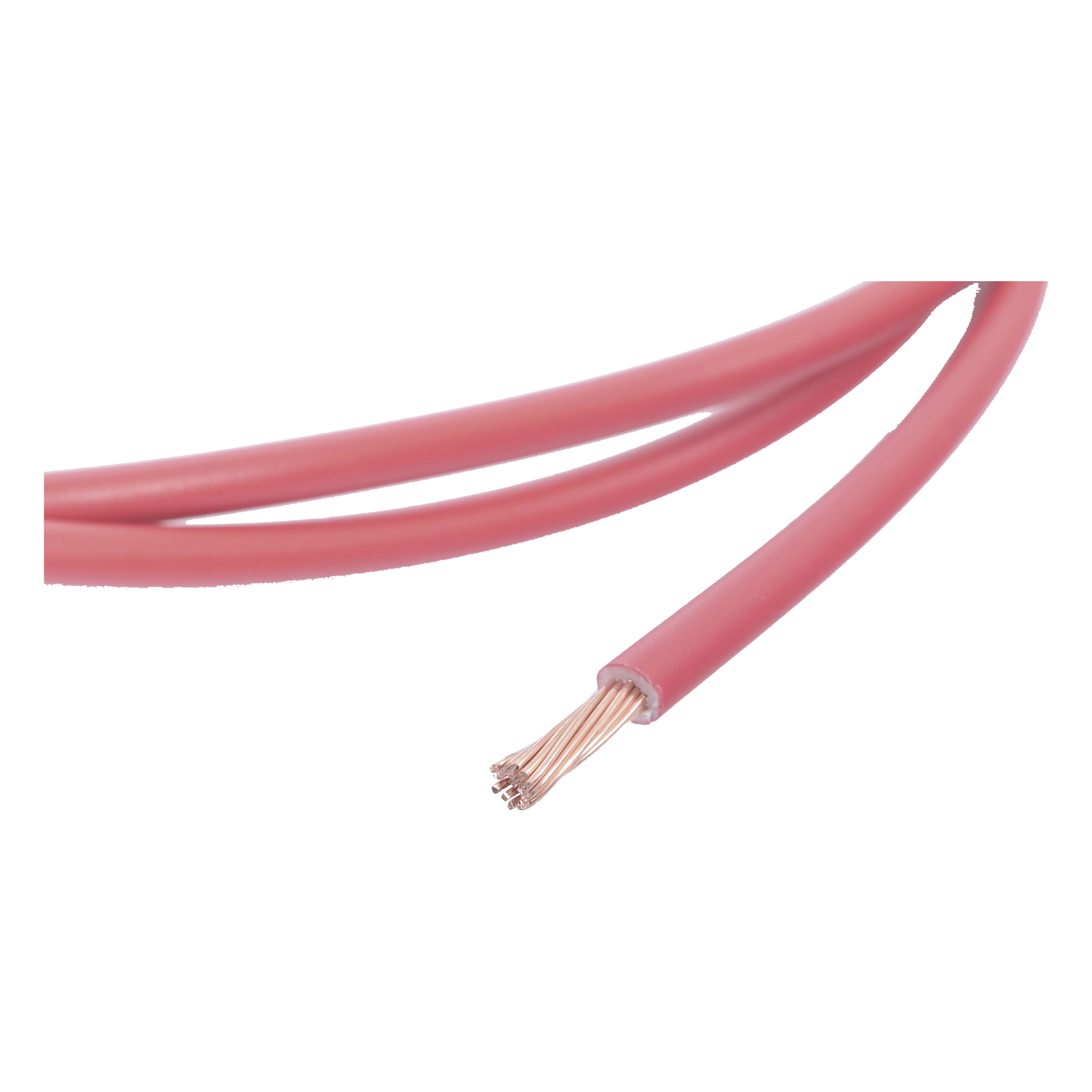 Cable THW-LS / Calibre 12 AWG / 19 Hilos / Color Rojo / Venta por Metro