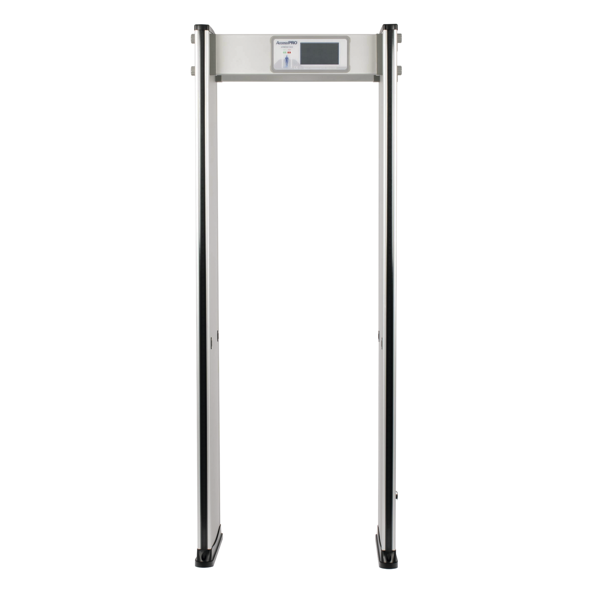 Detector de Metales de 18 Zonas / Arco para Interiores / 50 Inspecciones por Minuto / Sensor Infrarrojo Anti-Falsas / Contador Integrado / 8 Programas Precargados