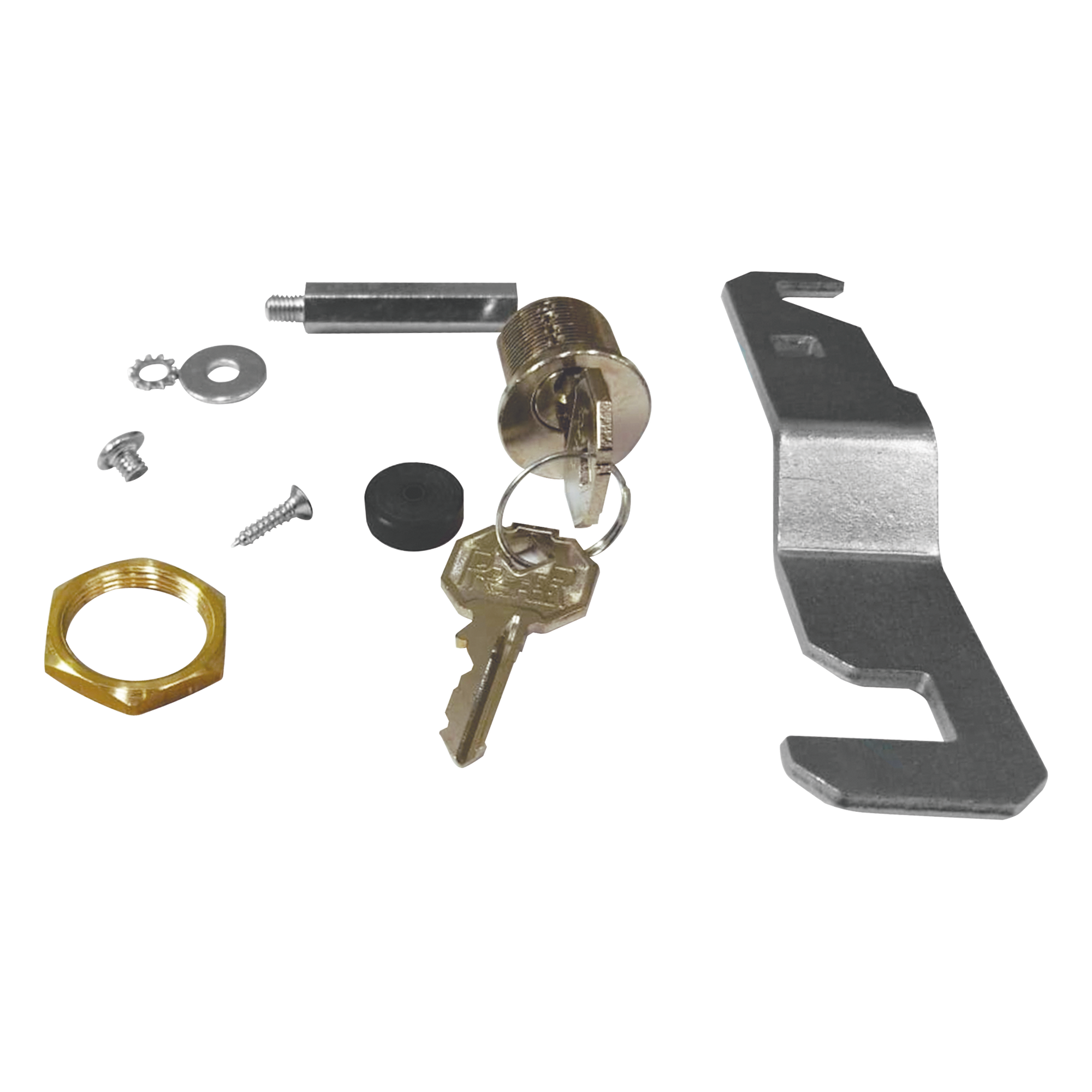 Cerradura para Gabinete / Acero Inoxidable / Cilindro 4 Pines / Puerta 15-25 mm / Diseño Compacto — CAME · SKU 119RIG411
