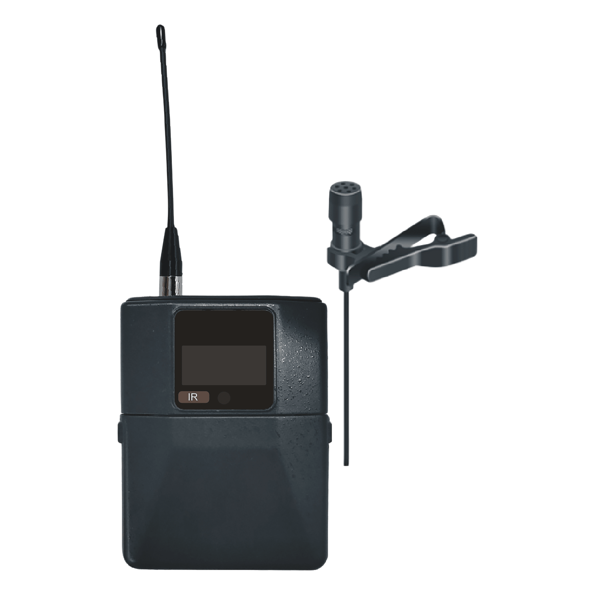 Micrófono de Solapa Inalámbrico / Transmisión Digital UHF / Modulación pi/4-DQPSK / Doble Banda 540-590 MHz y 640-690 MHz / Autonomía >10 Horas / Pantalla OLED / Potencia Ajustable ≥10 dBm — EPCOM PROAUDIO · SKU EP-59L