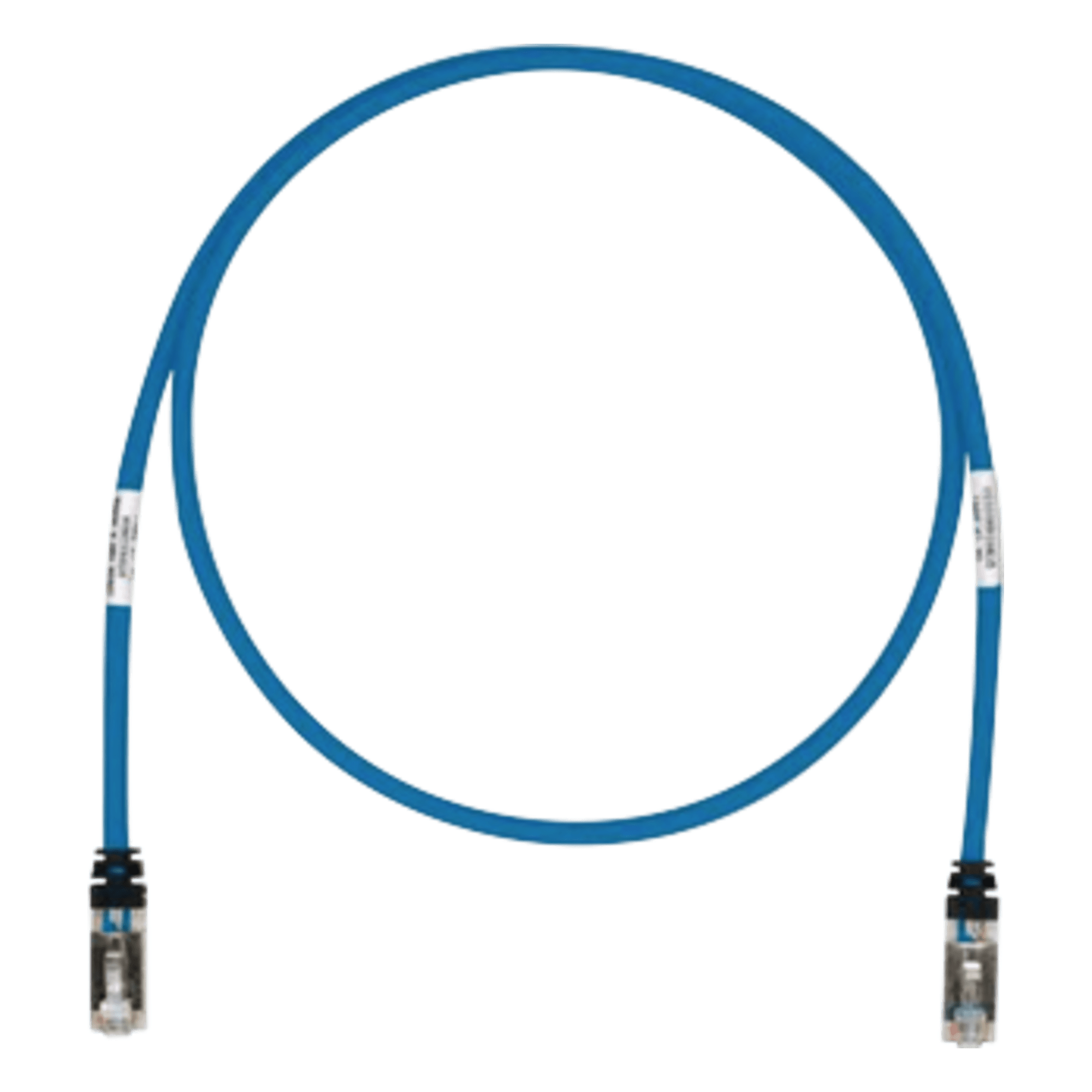 Patch Cord S/FTP Cat6A / 500 MHz / 0.30 m (1 ft) / 26 AWG / CM/LSZH / Azul — PANDUIT · SKU STP6X1BU