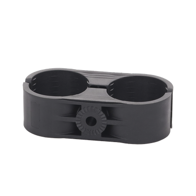 Paquete de 10 Sujetadores Plasticos Para Cable Coaxial de  2-1/4"