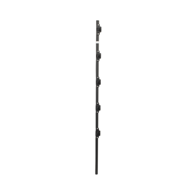Poste de Paso para Cerca Eléctrica / Tubo de Acero Galvanizado / 5 Aisladores / 1.2 m (47.2 ft) / Diámetro 25 mm (1 in) / 0.92 kg