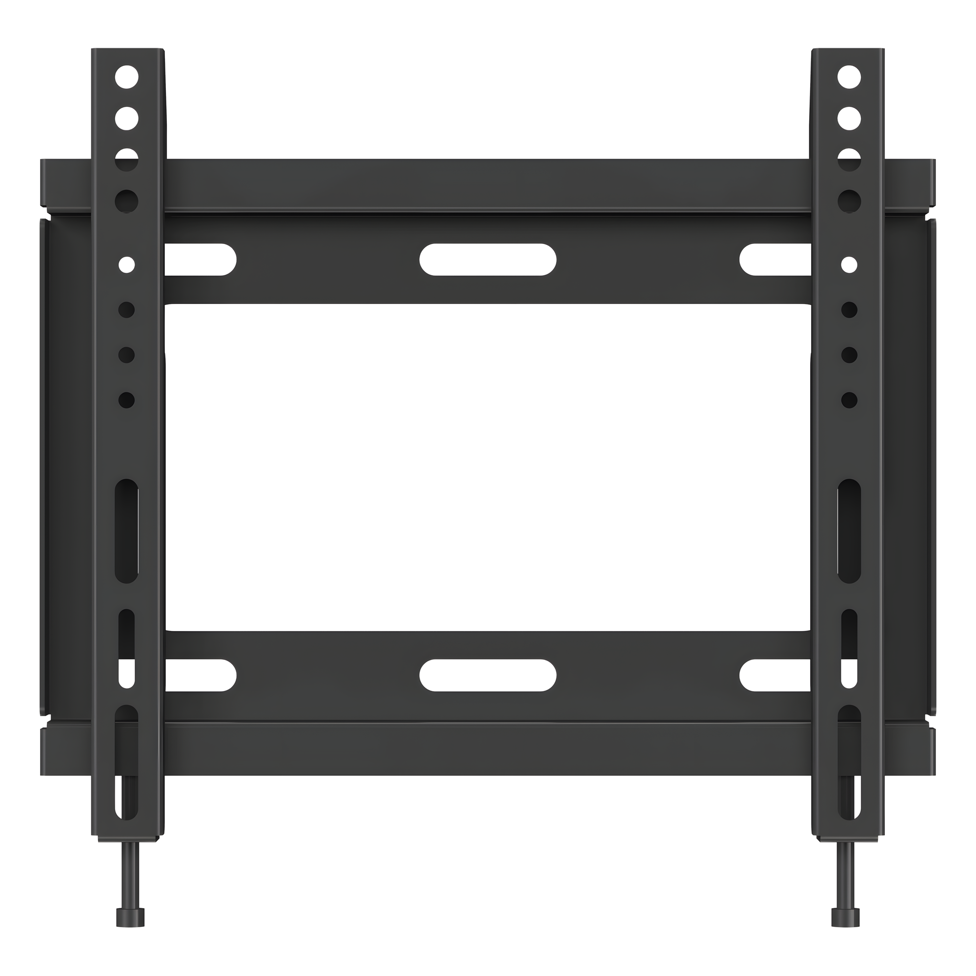 Soporte de Pared para Monitor / 19" a 40" / Carga 30 kg (66 lb) / VESA 200x200 mm / Acero SPCC / 250x220x25 mm (9.84"x8.66"x0.98") — HIKVISION · SKU DP-D501940-1X1-Q1-NW-Q01-TY/V200